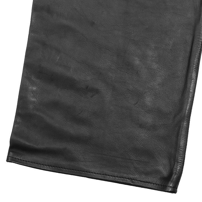 Chrome Hearts Chrome Hearts Chrome Hearts Leather Pants Leather Bottoms DUTY FREE for USA Size ONE SIZE - 4 Thumbnail