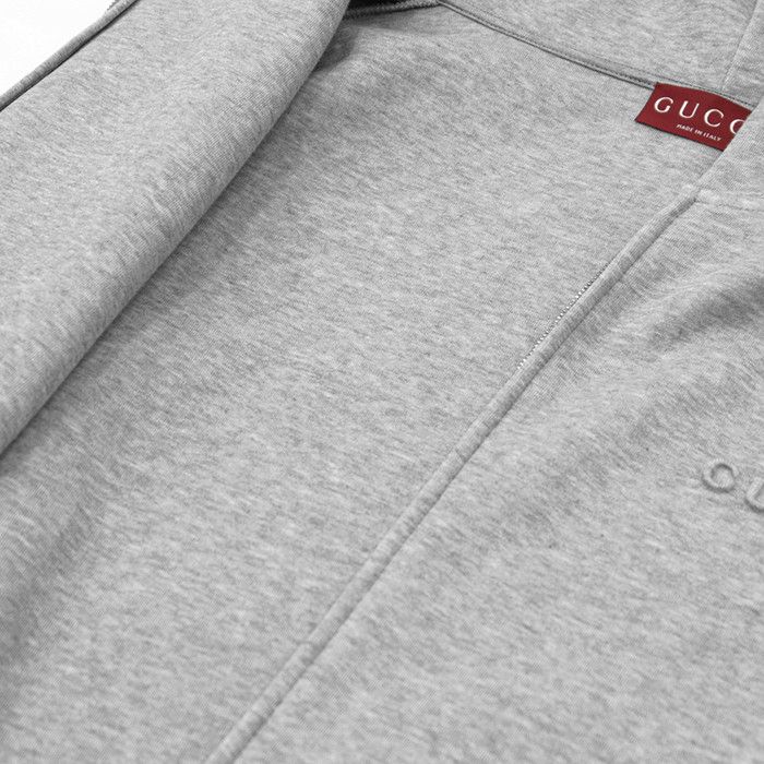 Gucci Gucci Gucci Cotton Nylon Zip Hoodie Textile Sweatshirts & Hoodies DUTY FREE for USA Size ONE SIZE - 7 Thumbnail