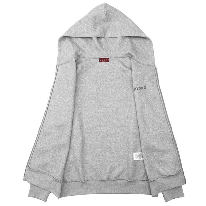 Gucci Gucci Gucci Cotton Nylon Zip Hoodie Textile Sweatshirts & Hoodies DUTY FREE for USA Size ONE SIZE - 6 Thumbnail