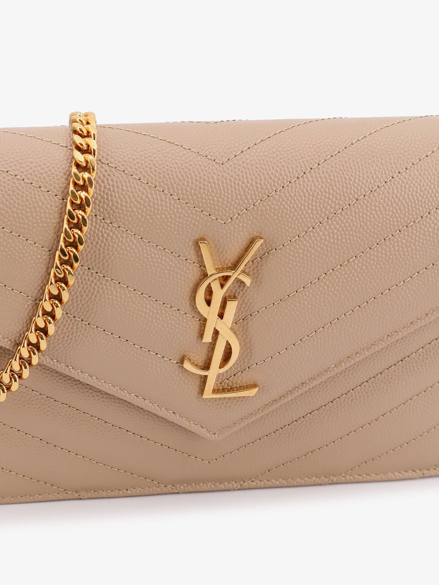 Saint Laurent Paris Leather Crossbody Bag With Metal Cassandra Logo Size ONE SIZE - 4 Thumbnail