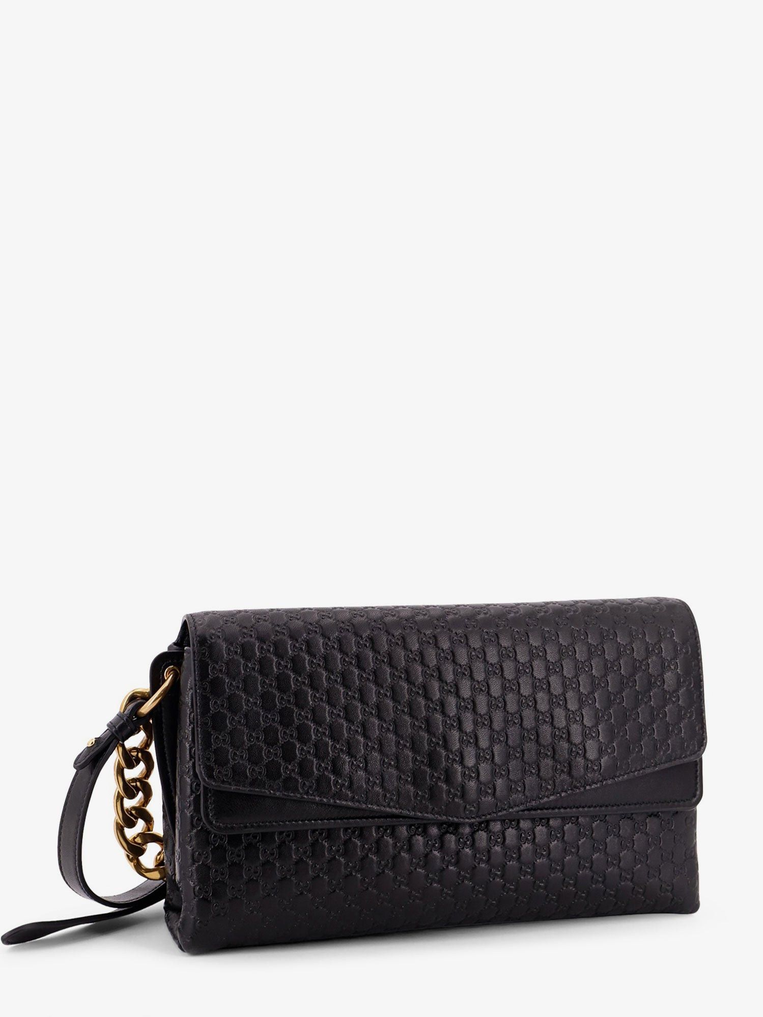 Gucci Leather Crossbody Bag With Embossed Gg Motif Size ONE SIZE - 3 Thumbnail