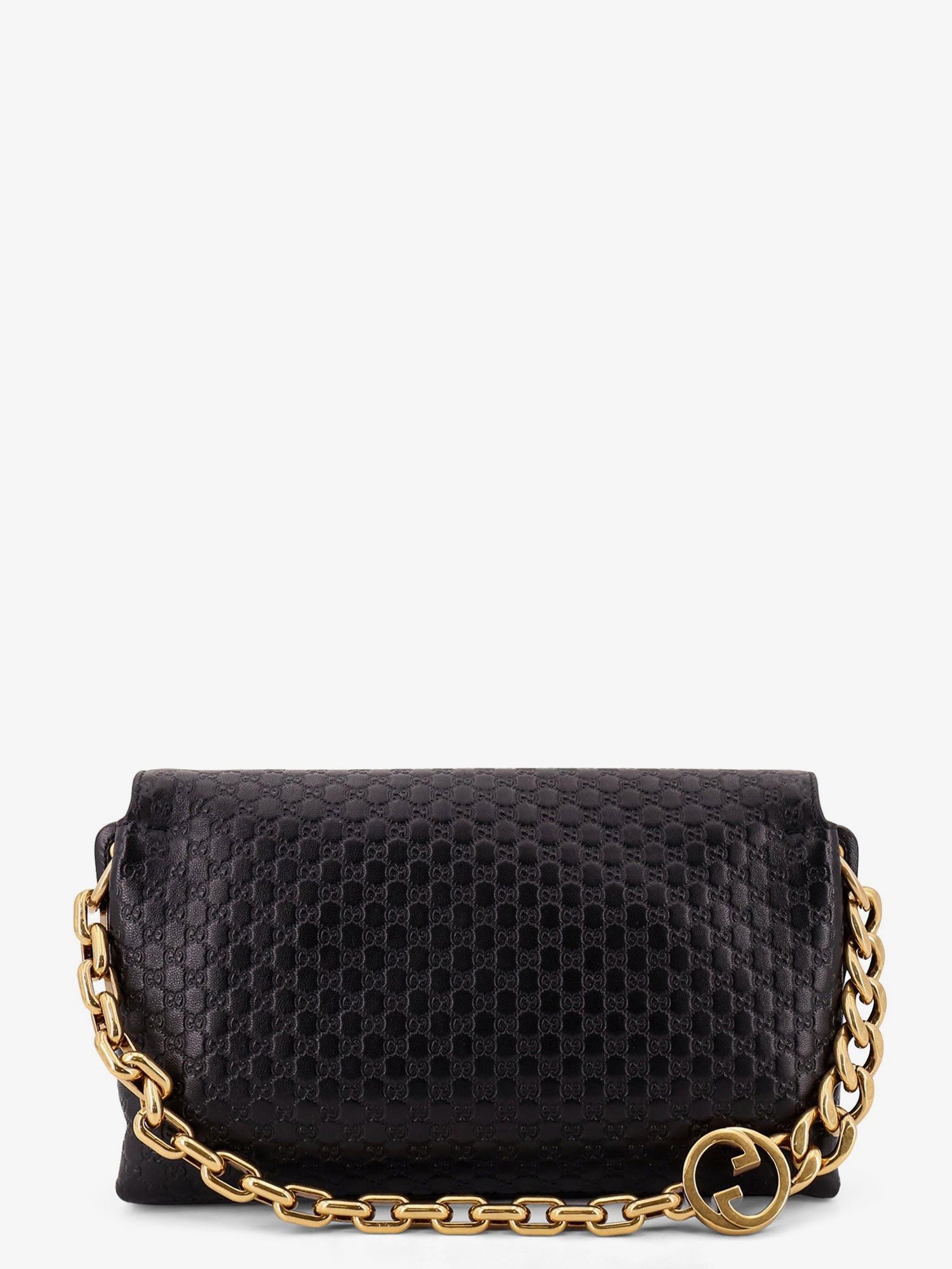 Gucci Leather Crossbody Bag With Embossed Gg Motif Size ONE SIZE - 2 Thumbnail