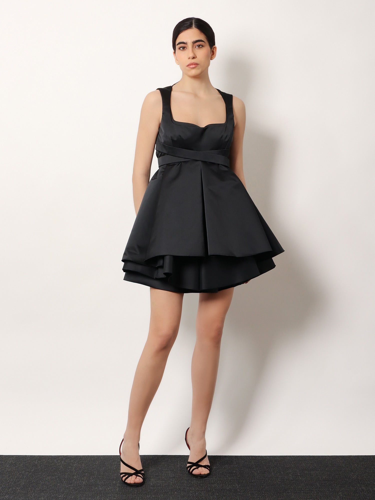 Alexander McQueen Taffetã Dress Size M / US 6-8 / IT 42-44 - 2 Thumbnail