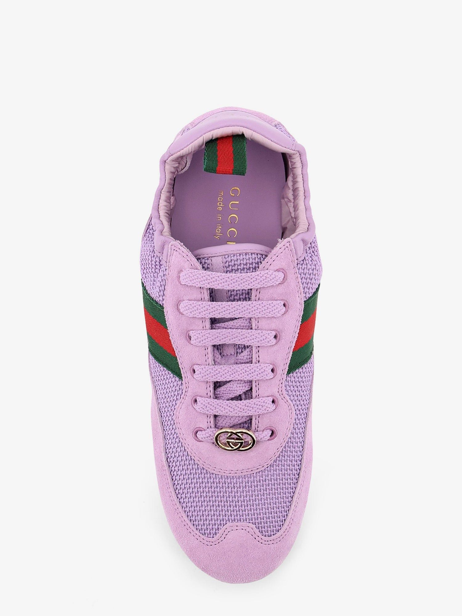 Gucci Gucci Shift Mesh And Suede Sneakers Size US 7 / IT 37 - 5 Thumbnail