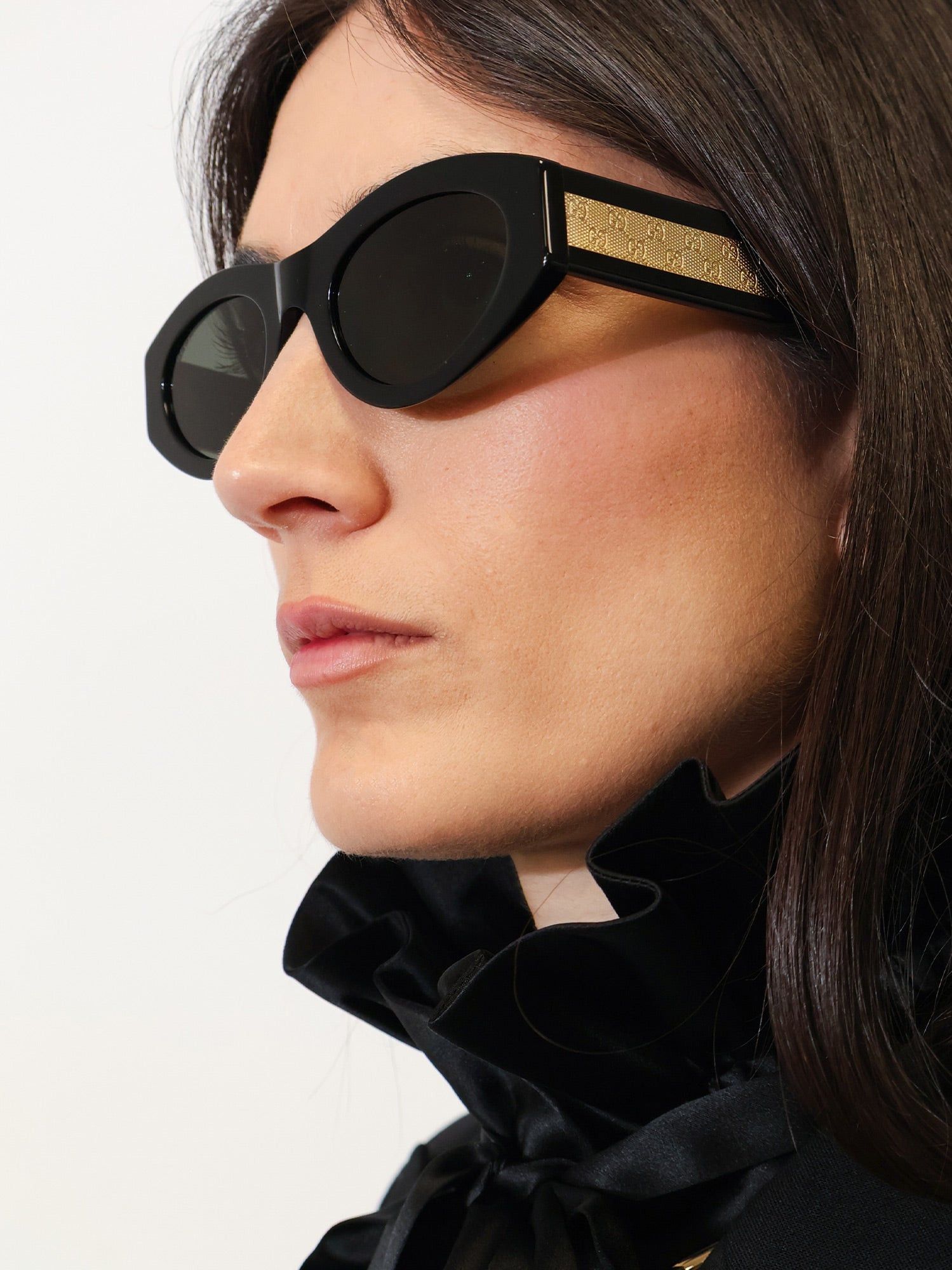 Gucci Acetate Sunglasses Size ONE SIZE - 4 Thumbnail