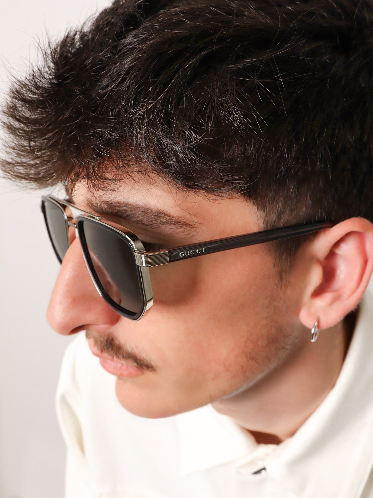 Gucci Acetate Sunglasses Size ONE SIZE - 5 Thumbnail