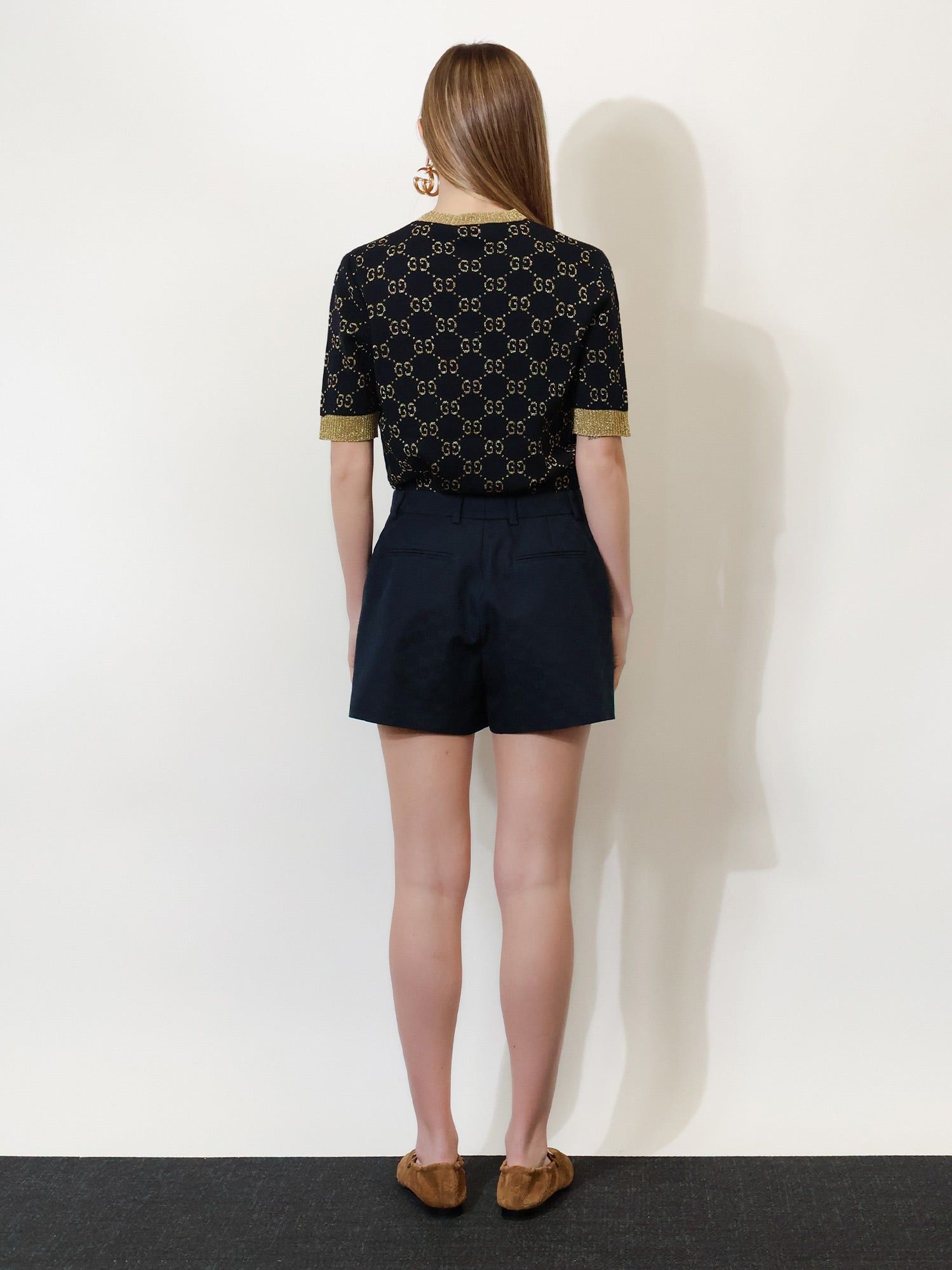 Gucci Gg Cotton Blend Shorts Size 27" / US 4 / IT 40 - 5 Thumbnail