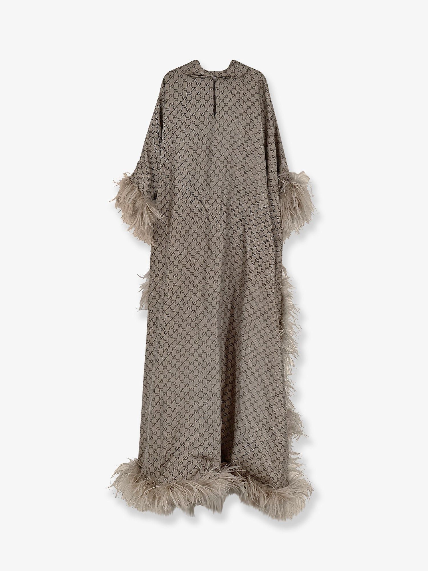 Gucci Gg Silk Kaftano Dress Size XS / US 0-2 / IT 36-38 - 2 Thumbnail