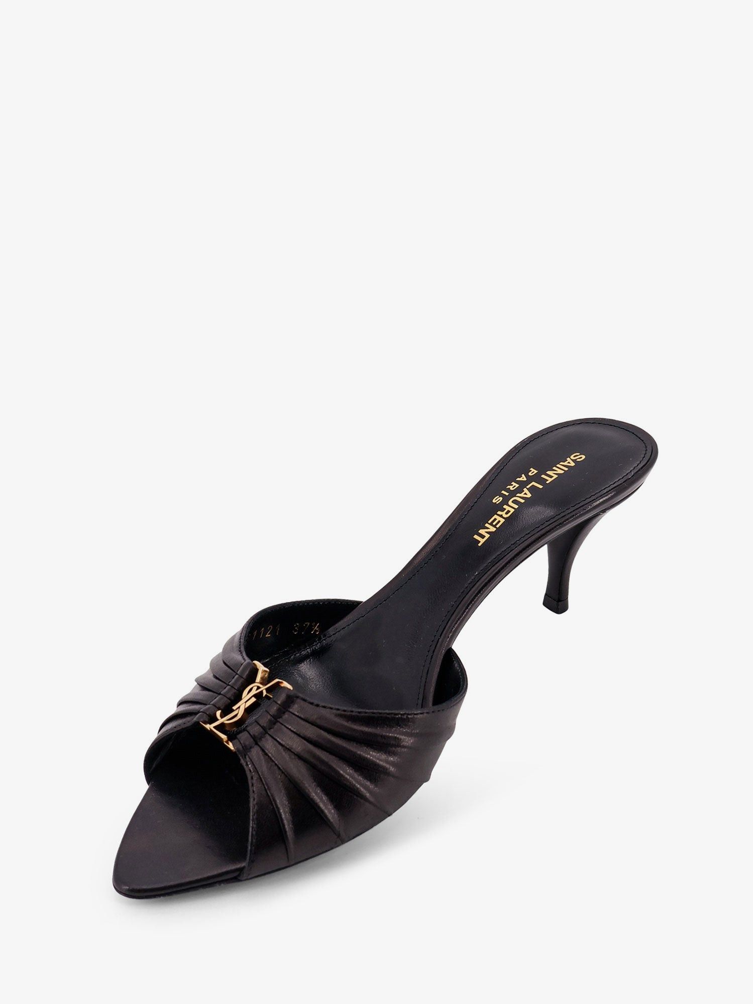 Saint Laurent Paris Babylone 60 Leather Sandals Size US 6.5 / IT 36.5 - 4 Thumbnail