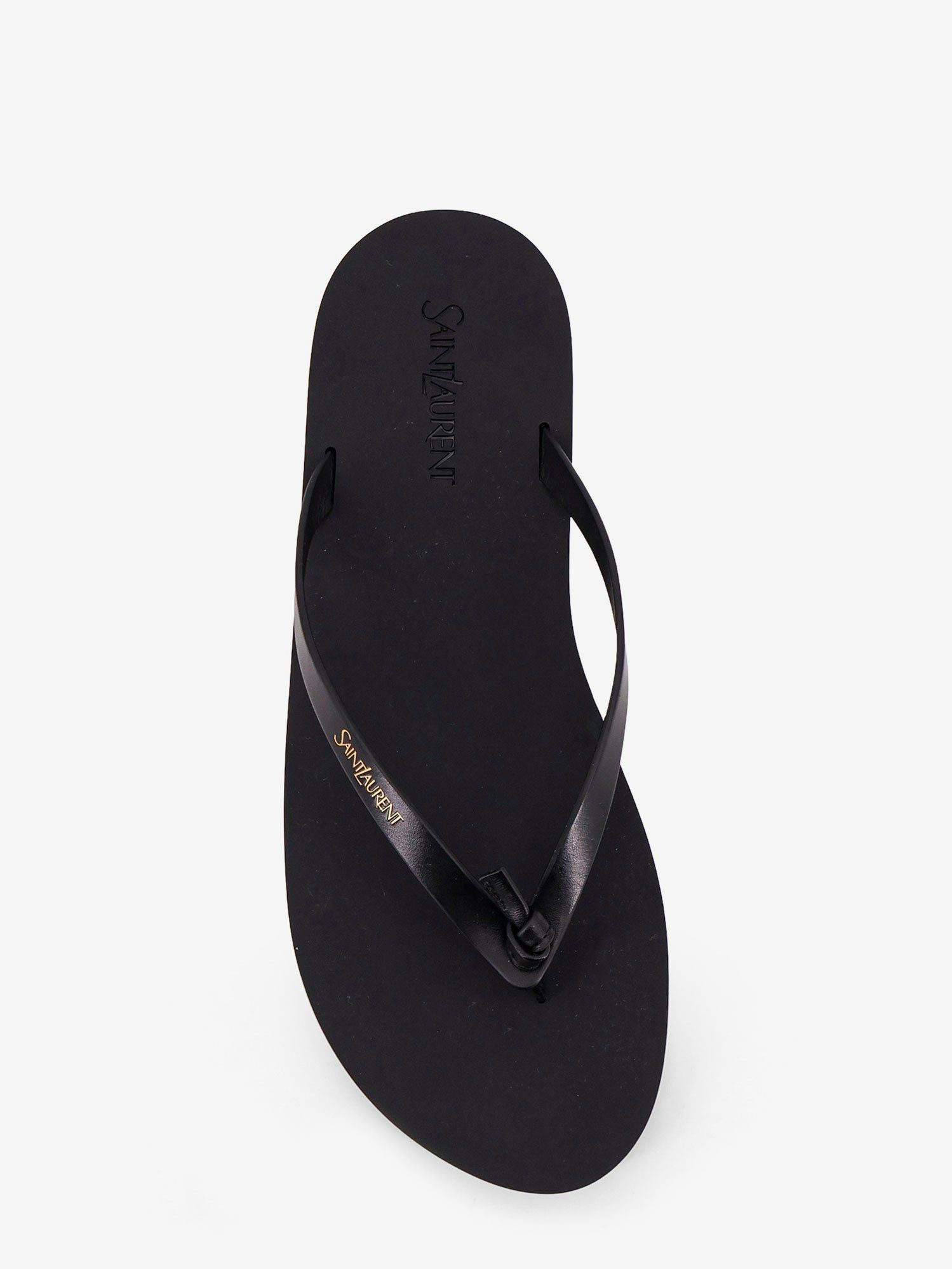 Saint Laurent Paris Party Low Rubber Sandals Size US 9 / EU 42 - 5 Thumbnail