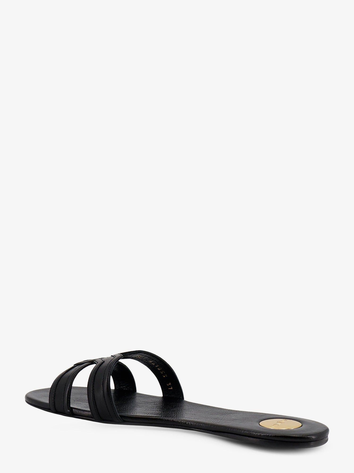 Saint Laurent Paris Mabrouka Leather Sandals Size US 7 / IT 37 - 3 Thumbnail