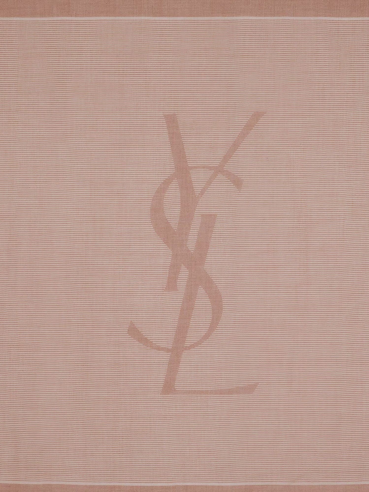 Saint Laurent Paris Cassandre Cashmere And Silk Foulard Size ONE SIZE - 2 Thumbnail
