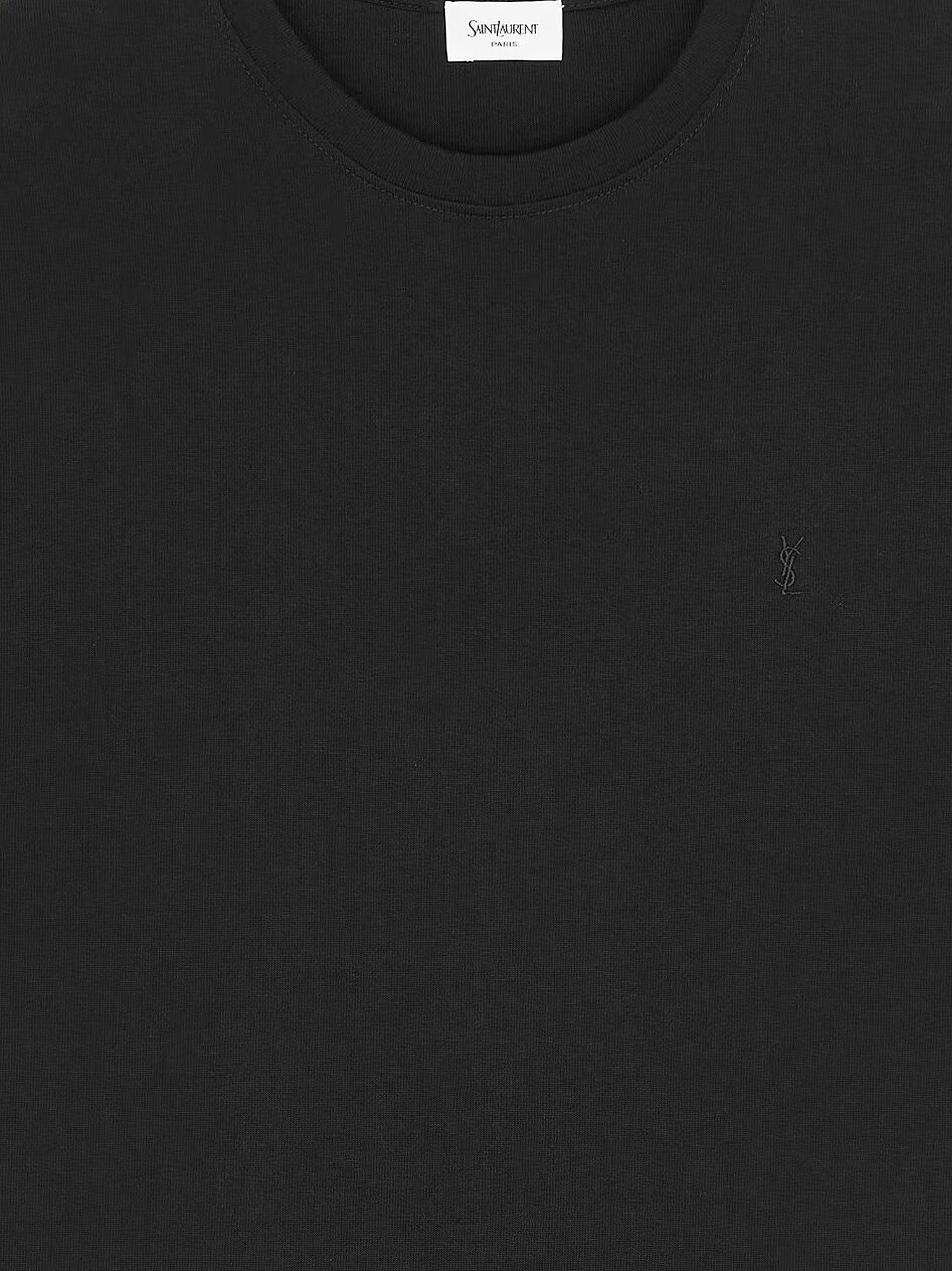 Saint Laurent Paris Certified Cotton T-Shirt Size US S / EU 44-46 / 1 - 3 Thumbnail