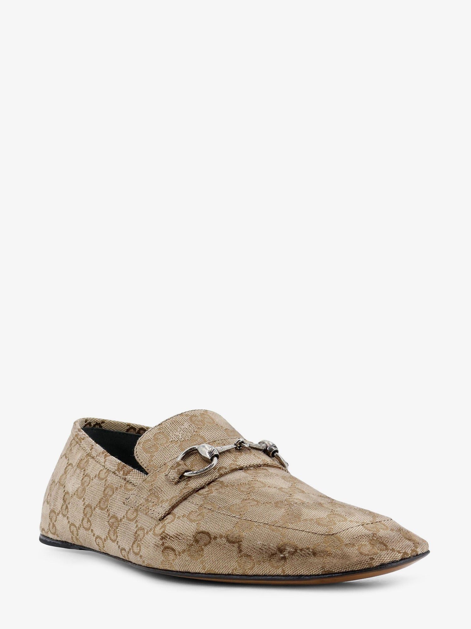Gucci Vintage-Effect Gg Fabric Loafers Size US 7 / EU 40 - 3 Thumbnail