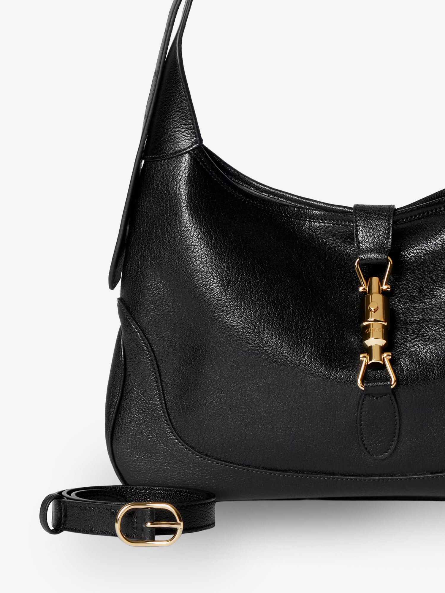 Gucci Jackie 1961 Hammered Leather Shoulder Bag Size ONE SIZE - 4 Thumbnail