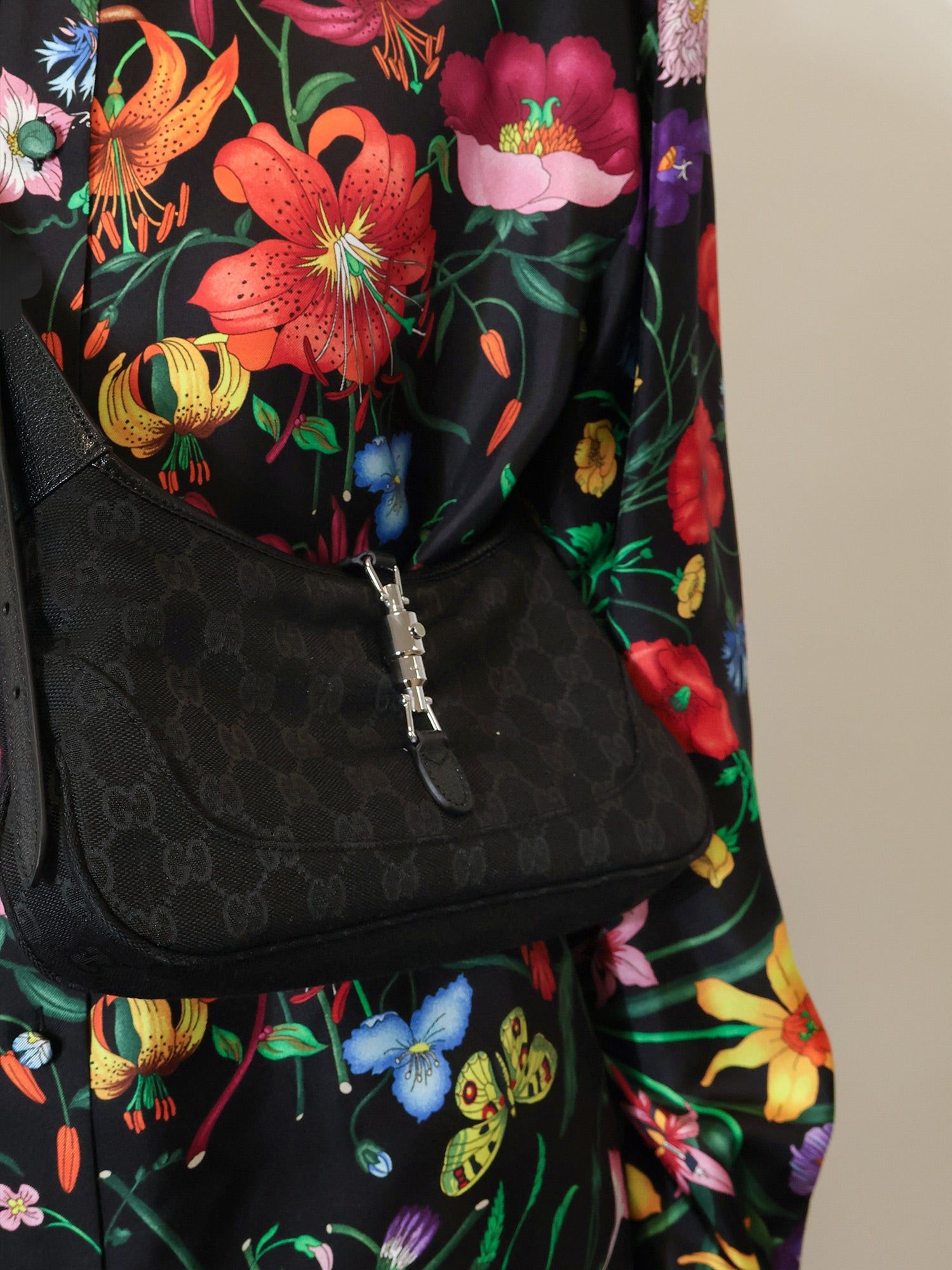 Gucci Jackie Slim Gg Canvas Shoulder Bag Size ONE SIZE - 5 Thumbnail