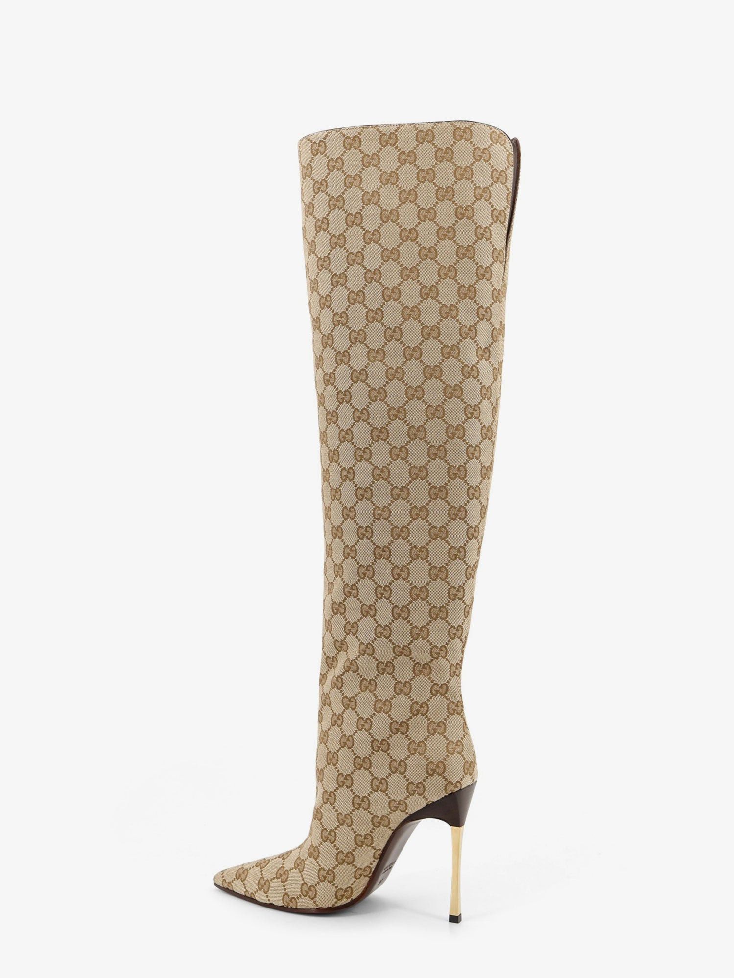 Gucci Gg Fabric Cuissardes Boots Size US 10 / IT 40 - 3 Thumbnail