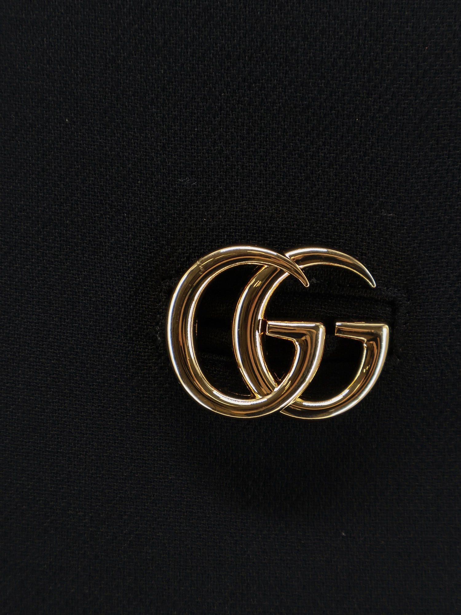 Gucci Wool Crepe Skirt With Double G Button Size 27" / US 4 / IT 40 - 3 Thumbnail