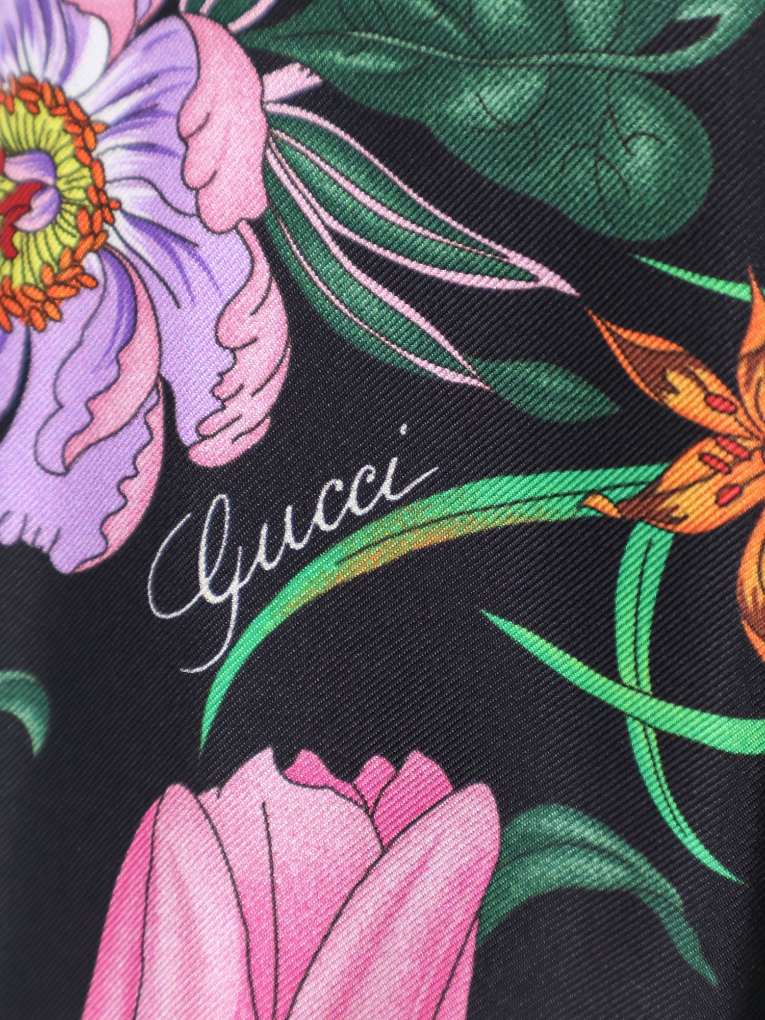 Gucci Printed Silk Shirt Size S / US 4 / IT 40 - 3 Thumbnail