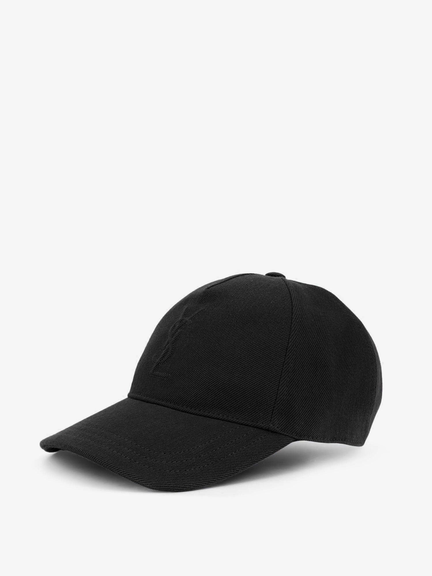 Saint Laurent Paris Black Denim Hat Size ONE SIZE - 2 Thumbnail