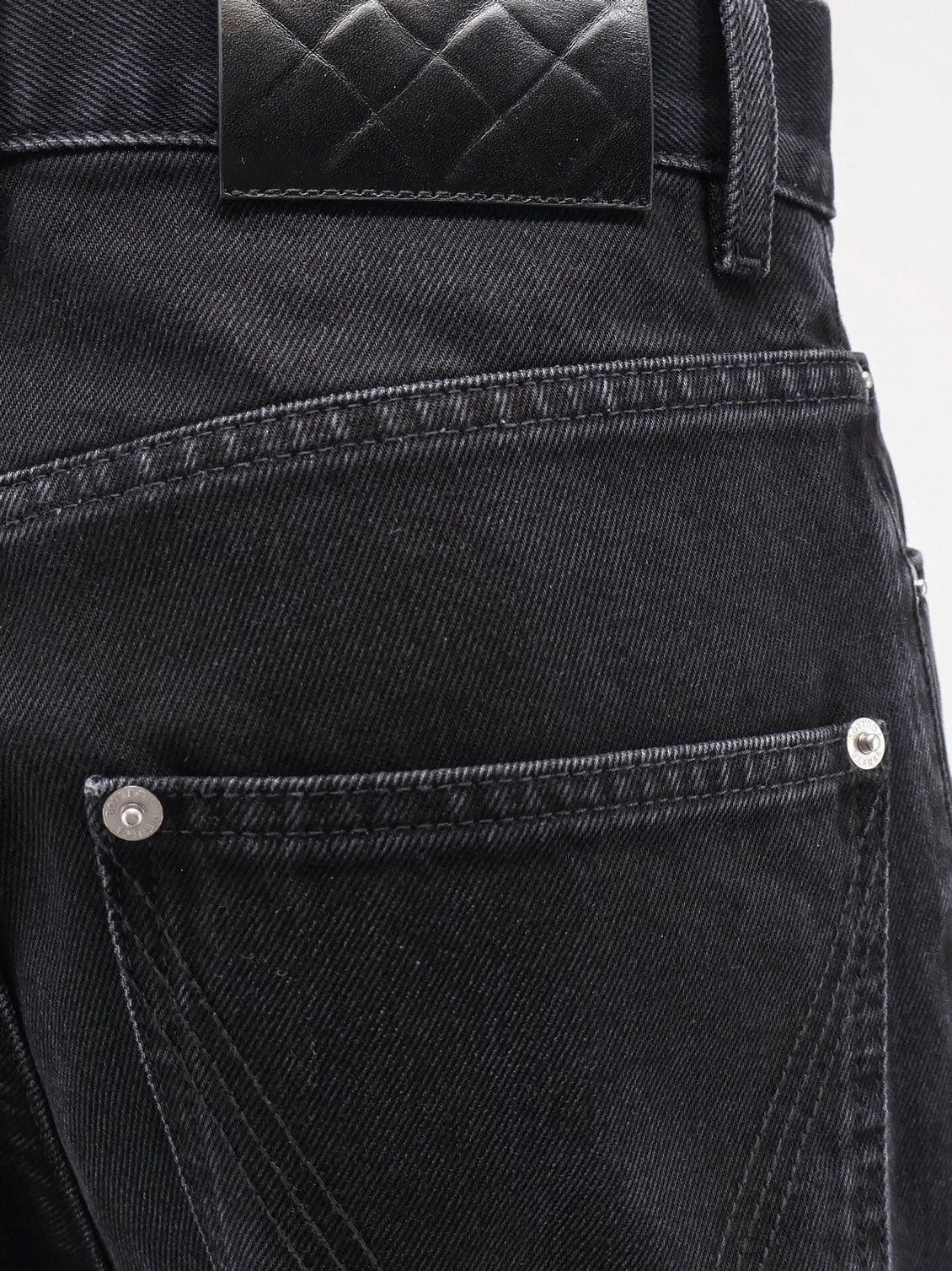 Bottega Veneta Black Denim Trousers Size 27" / US 4 / IT 40 - 3 Thumbnail