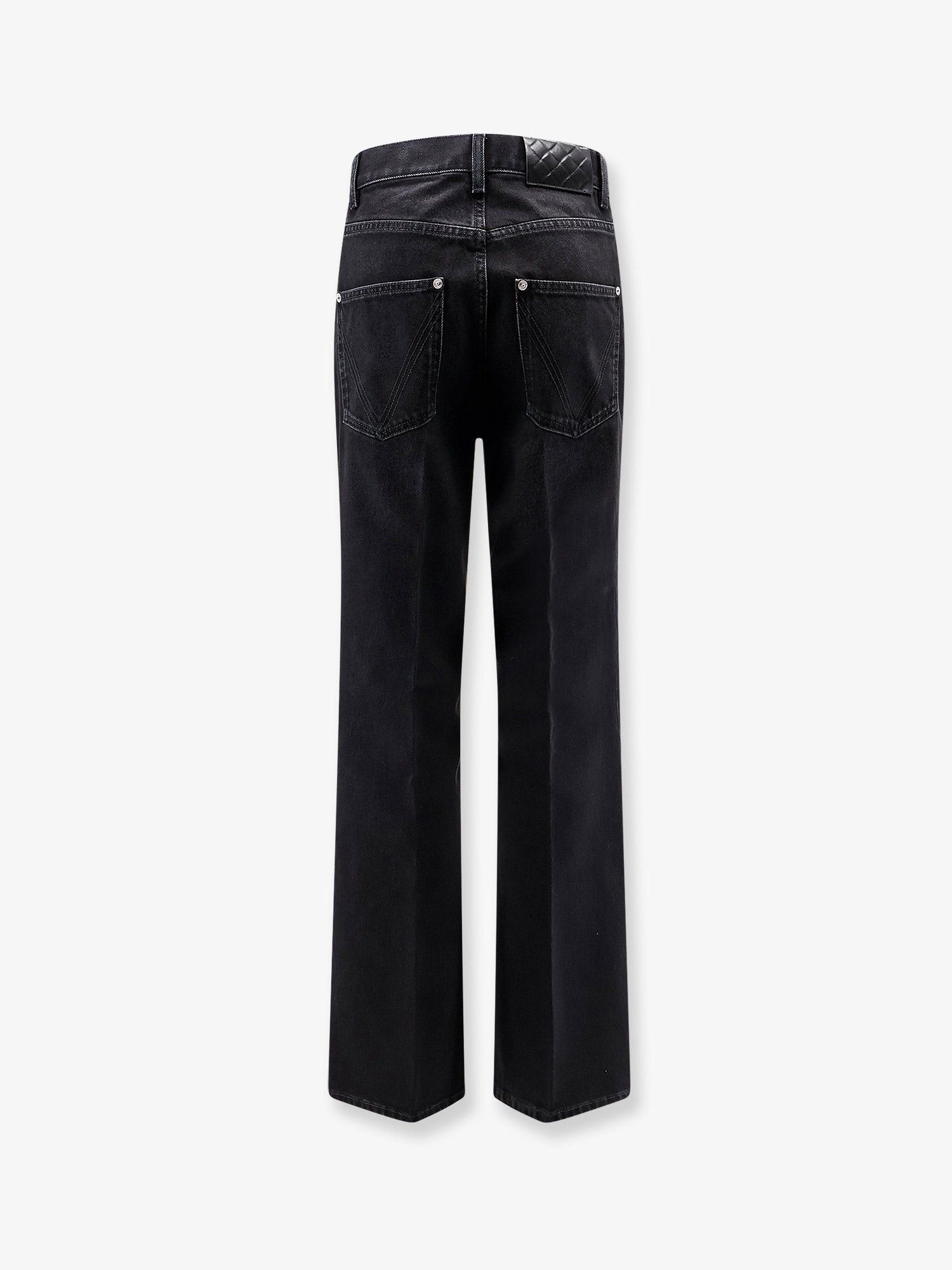 Bottega Veneta Black Denim Trousers Size 27" / US 4 / IT 40 - 2 Thumbnail