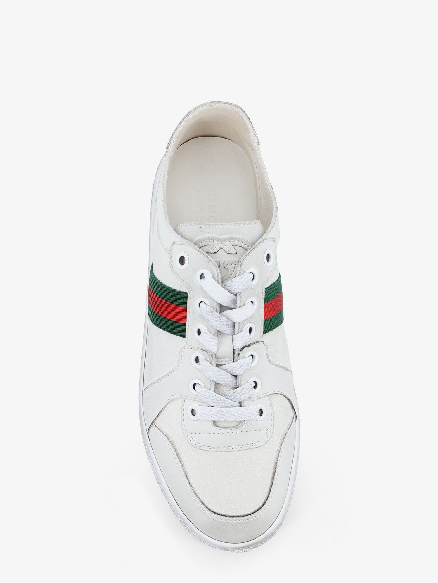Gucci Stretch Leather Sneakers Size US 11 / IT 41 - 5 Thumbnail