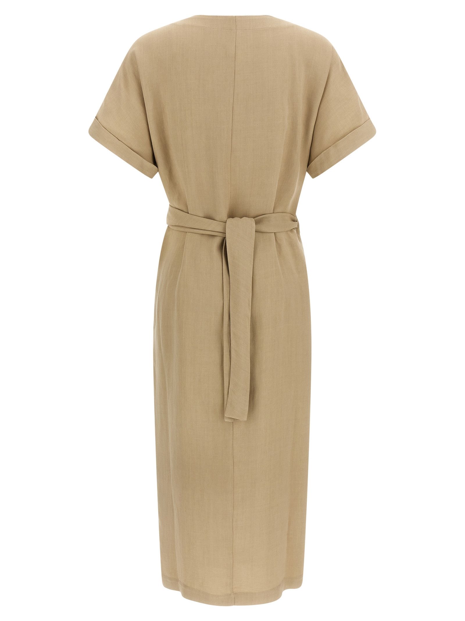 Brunello Cucinelli Wrap Dress Size M / US 6-8 / IT 42-44 - 2 Thumbnail