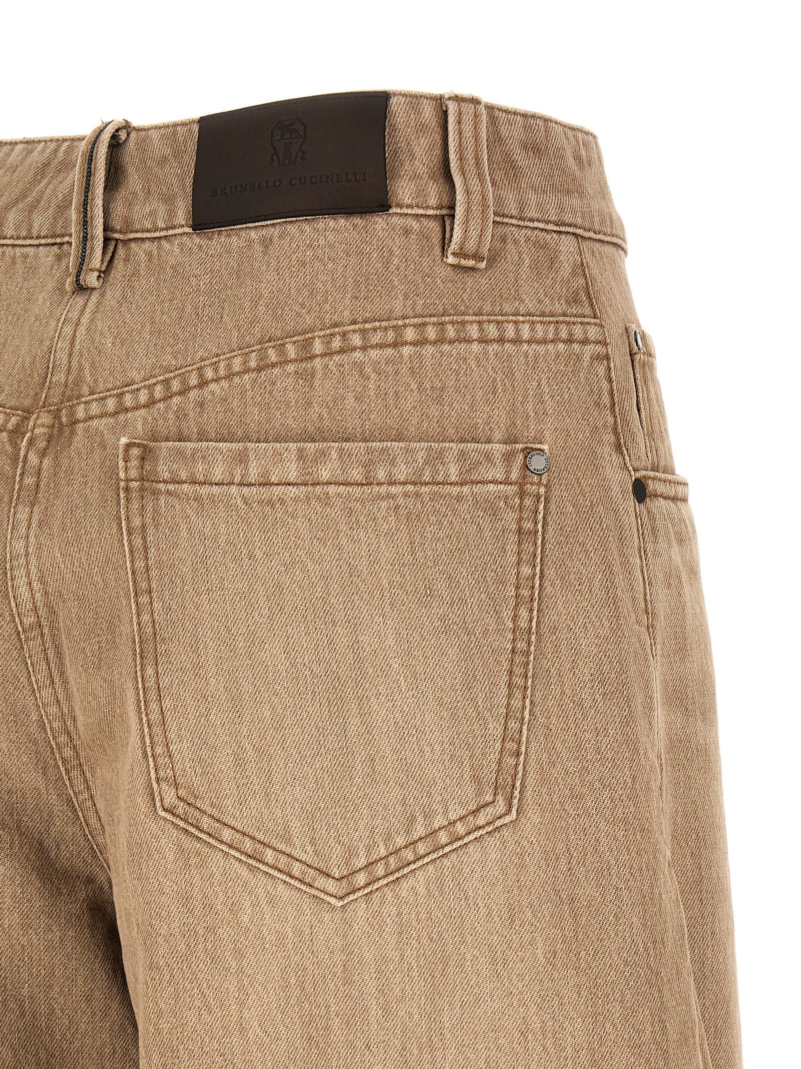 Brunello Cucinelli 'Wide' Jeans Size 28" / US 6 / IT 42 - 4 Thumbnail
