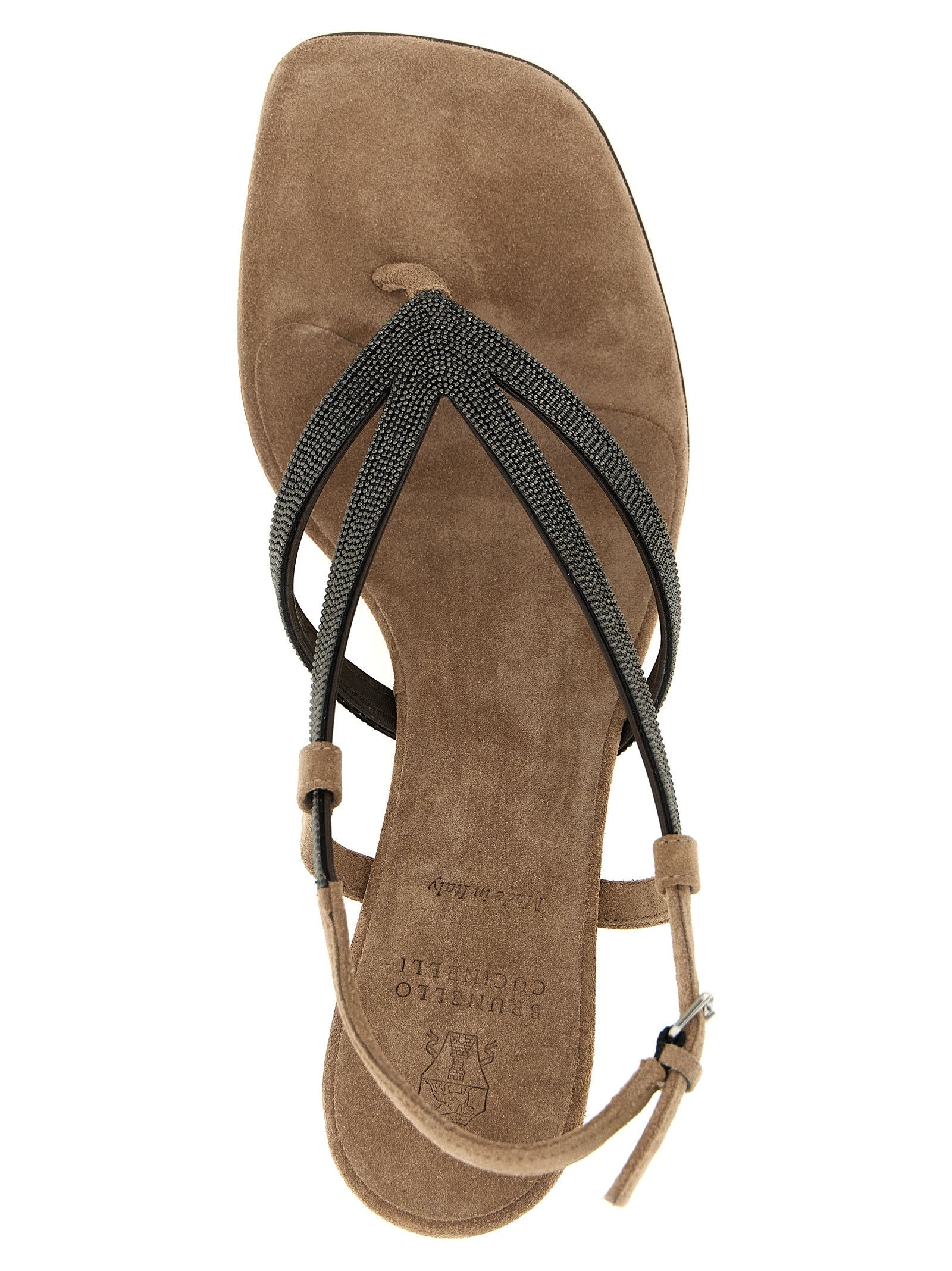 Brunello Cucinelli Monile Sandals Size US 7 / IT 37 - 4 Thumbnail