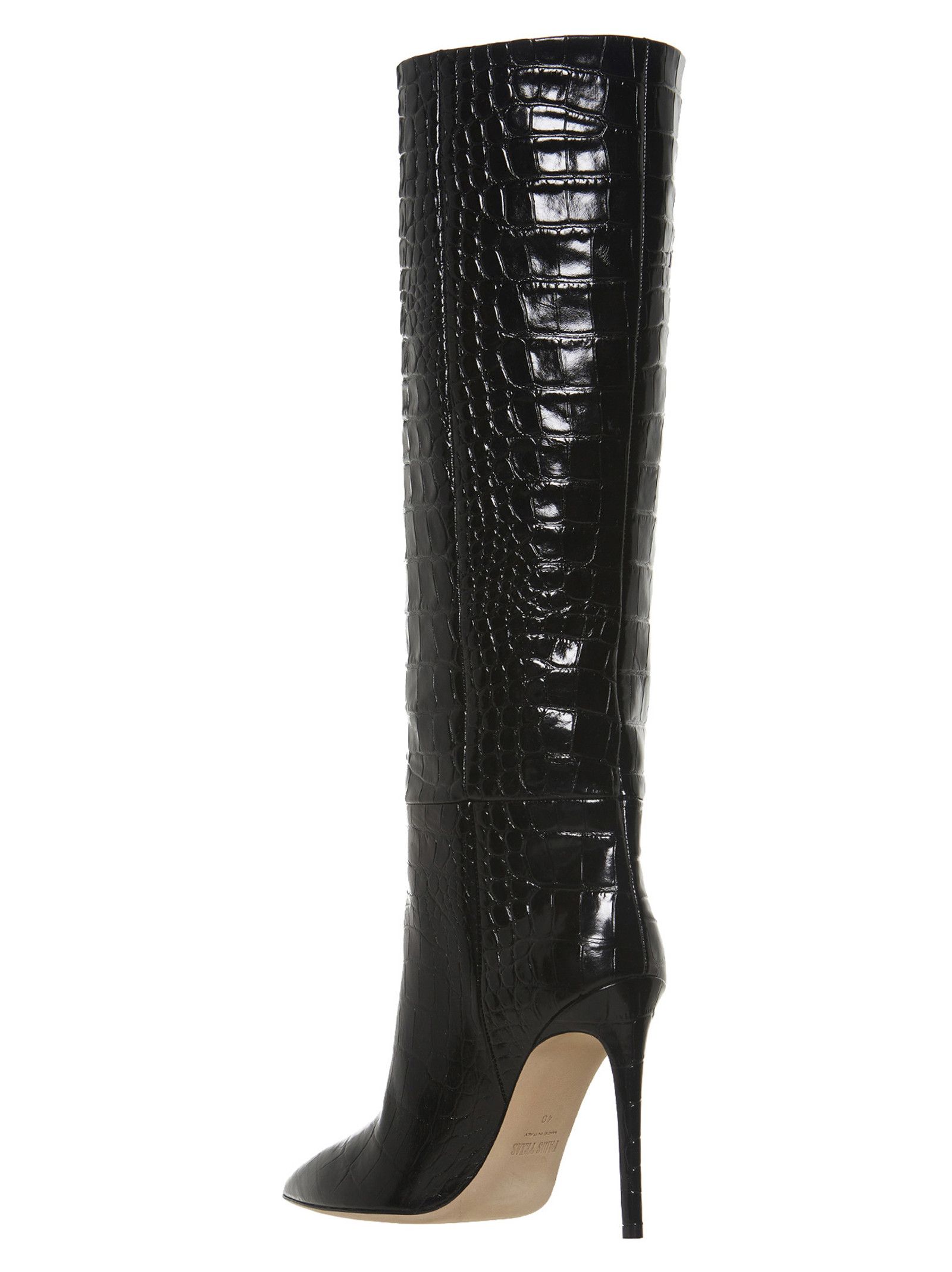 Paris Texas Crocodile Print Boots Size US 7 / IT 37 - 2 Thumbnail