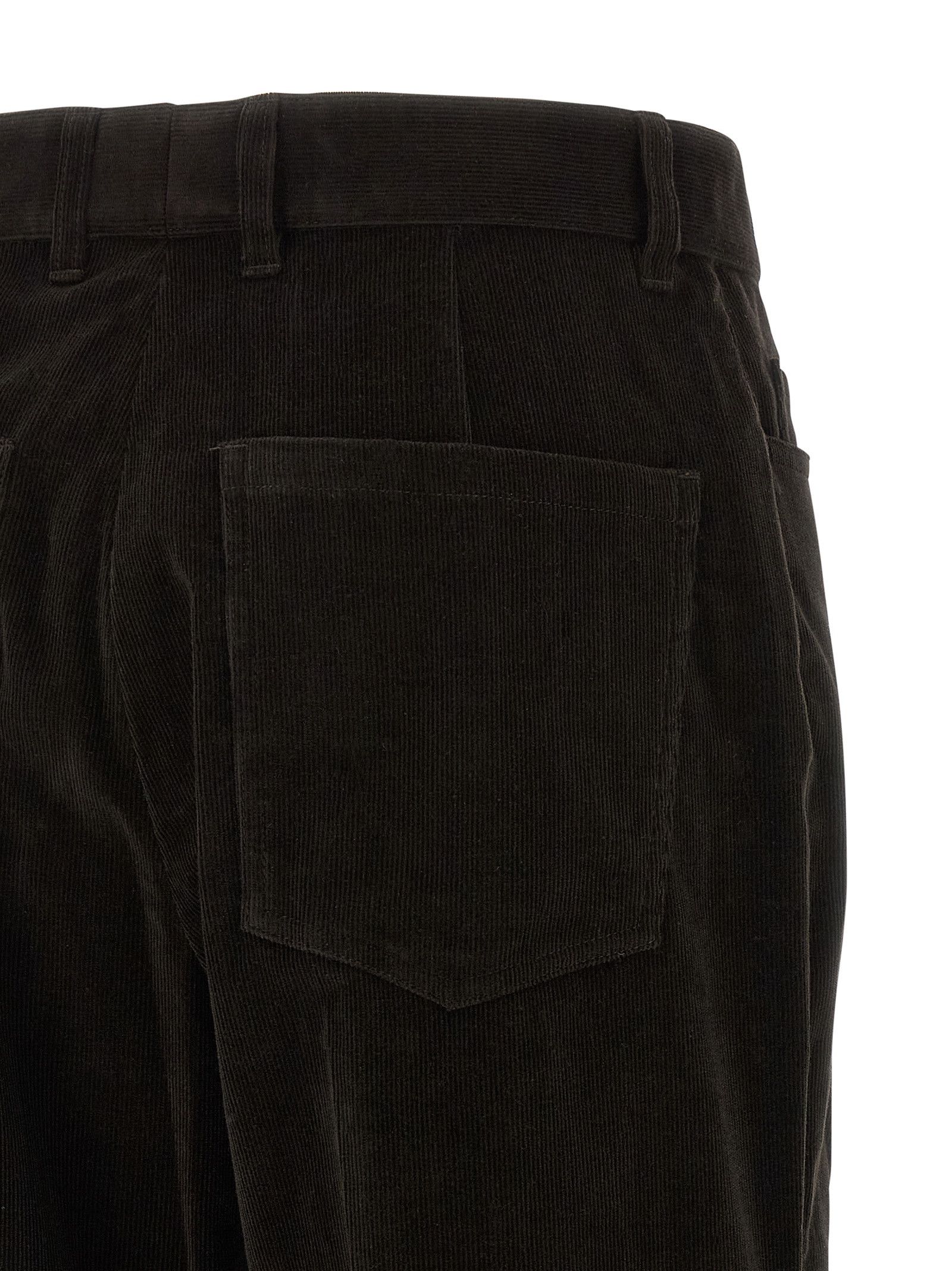 Salvatore Ferragamo Velvet Pants Size 28" / US 6 / IT 42 - 4 Thumbnail