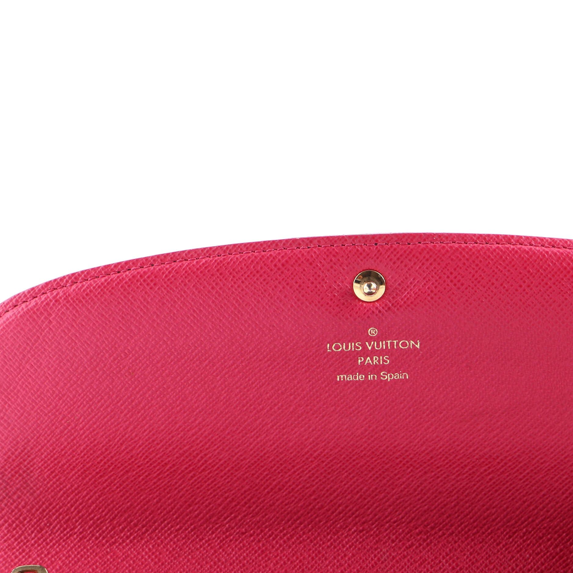 Louis Vuitton Emilie wallet limited edition blooming flowers monogram canvas Size ONE SIZE - 5 Thumbnail