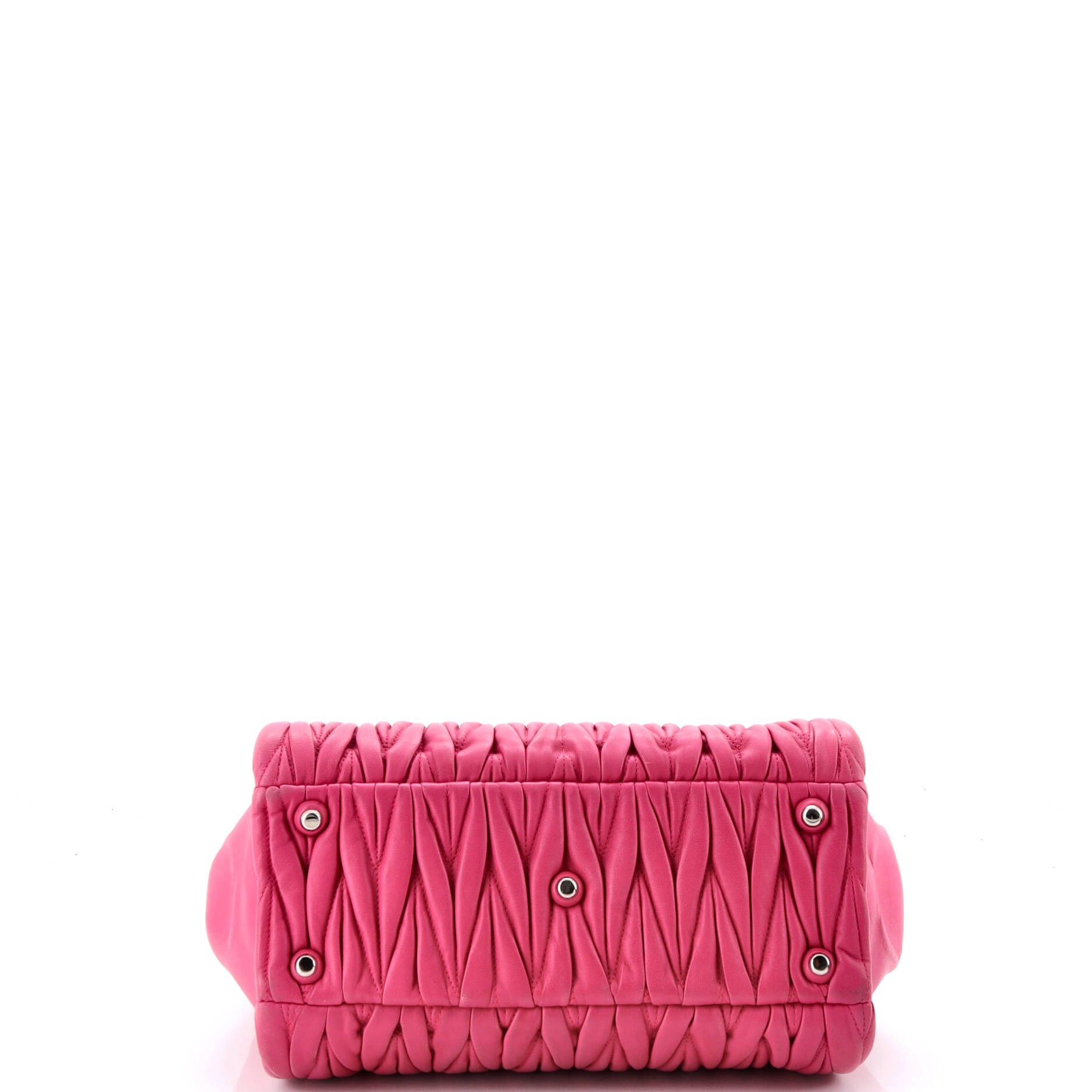 Miu Miu Convertible zip tote matelasse leather small Size ONE SIZE - 3 Thumbnail