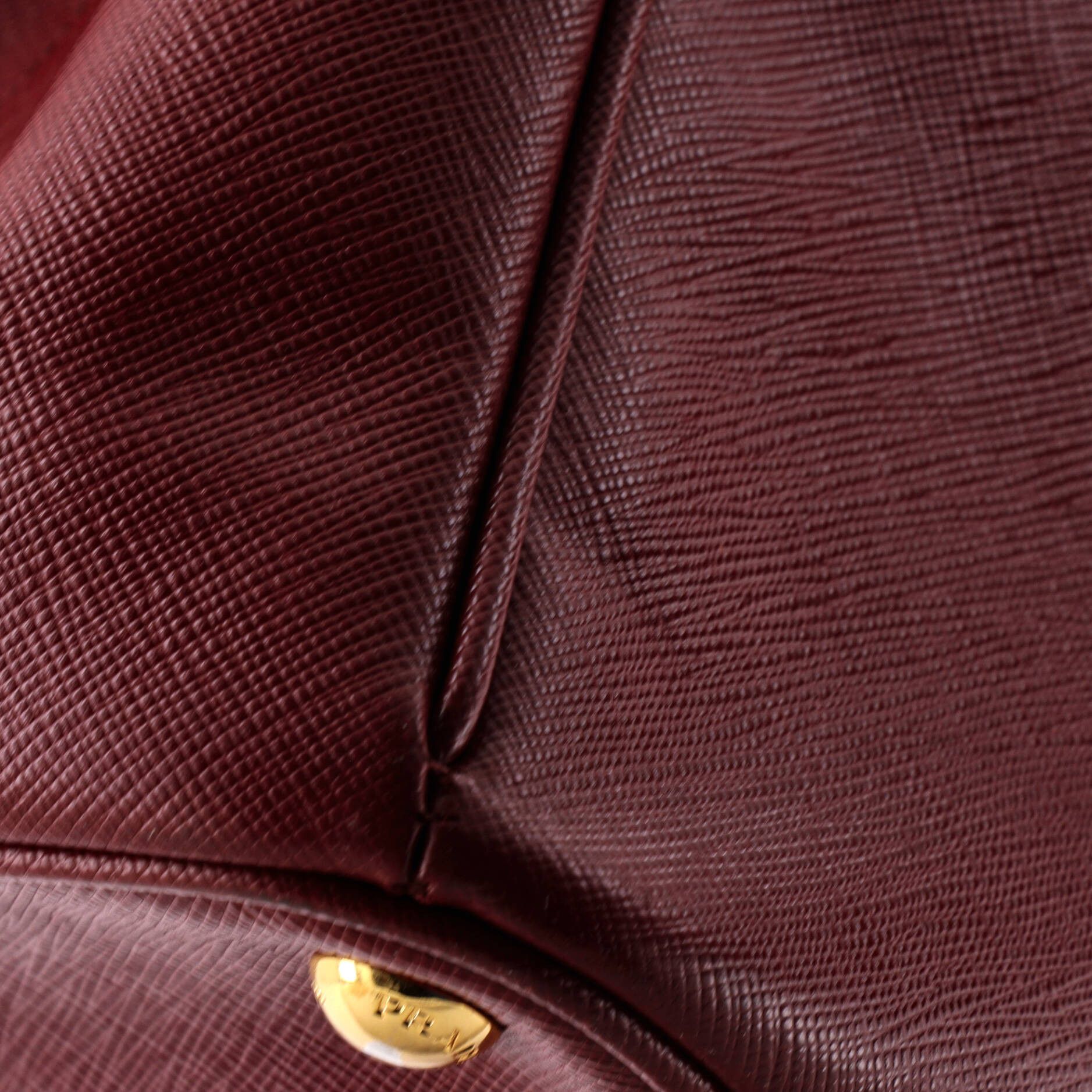 Prada Double zip lux tote saffiano leather xl Size ONE SIZE - 5 Thumbnail