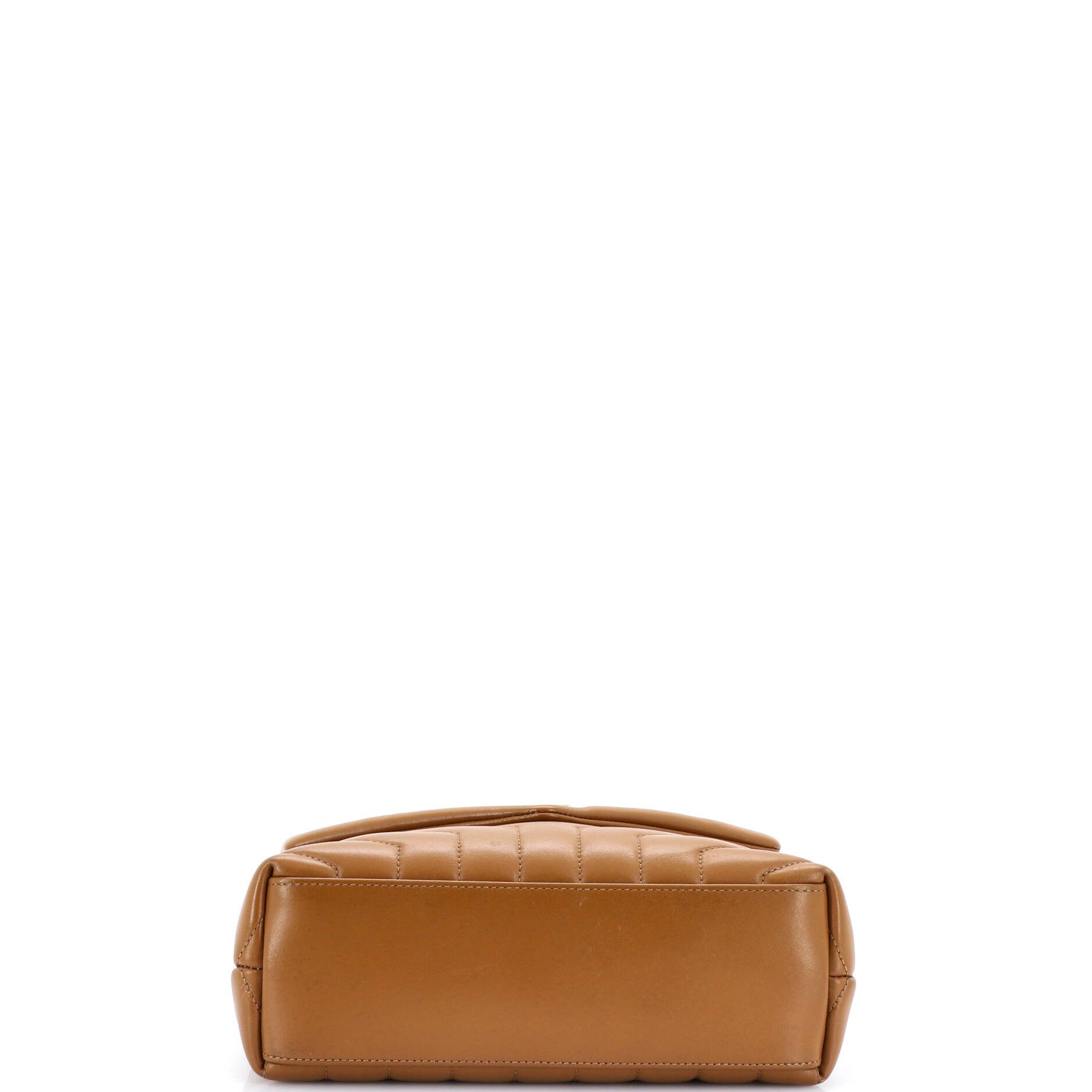Saint Laurent Paris Loulou shoulder bag matelasse chevron leather small Size ONE SIZE - 3 Thumbnail