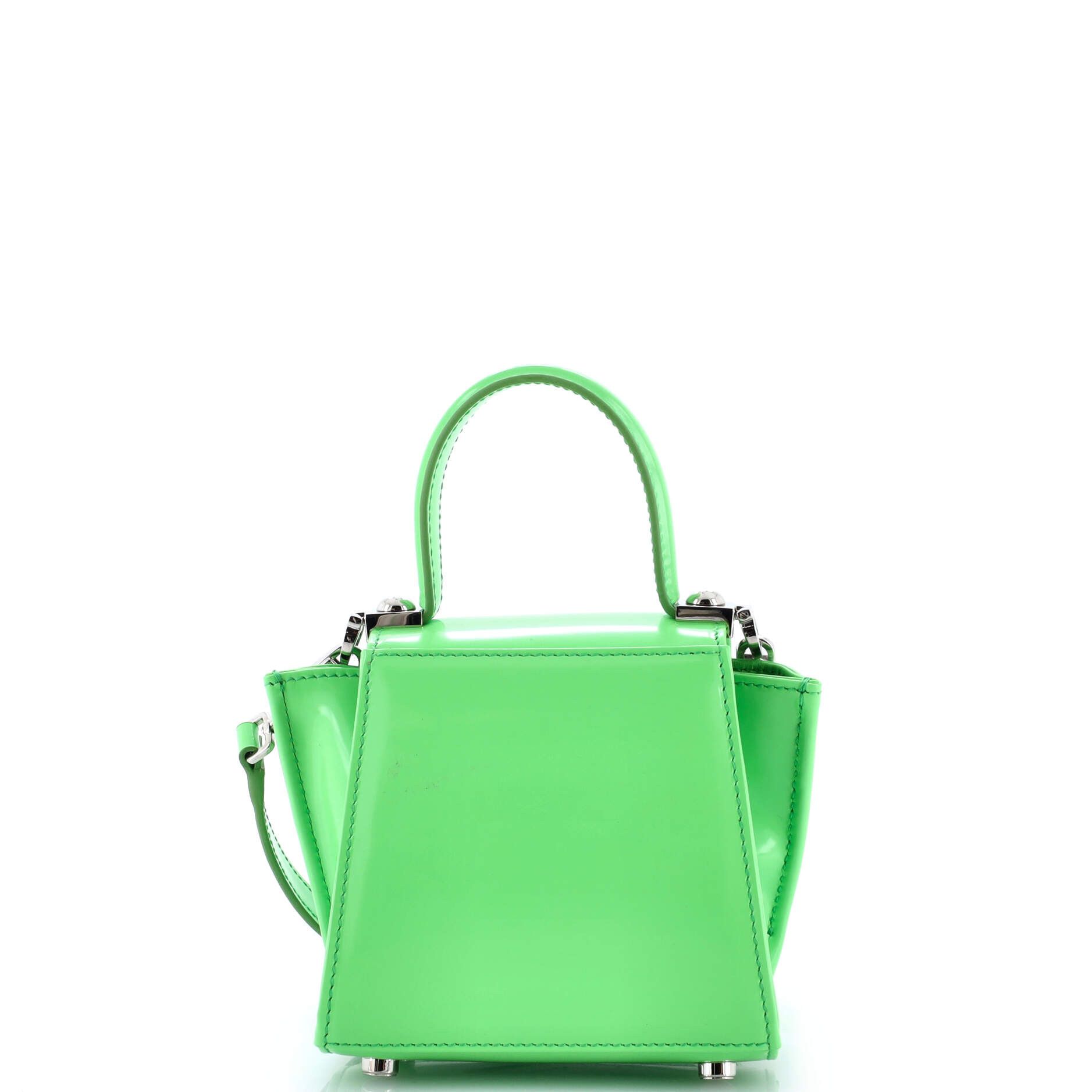 Salvatore Ferragamo Iconic top handle bag leather micro Size ONE SIZE - 2 Thumbnail