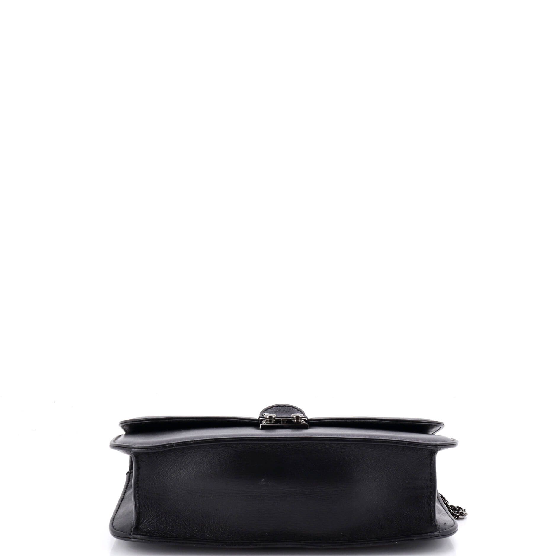 Valentino Glam lock shoulder bag leather medium Size ONE SIZE - 3 Thumbnail