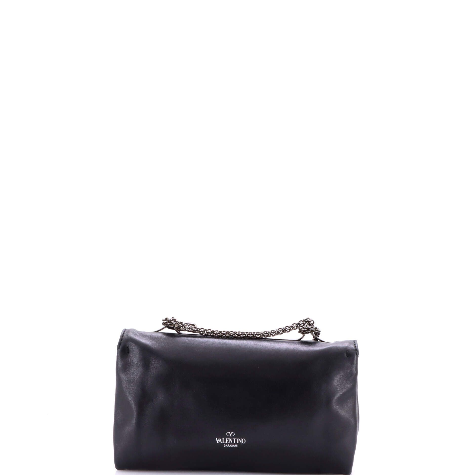 Valentino Va va voom clutch crystal studs leather medium Size ONE SIZE - 2 Thumbnail