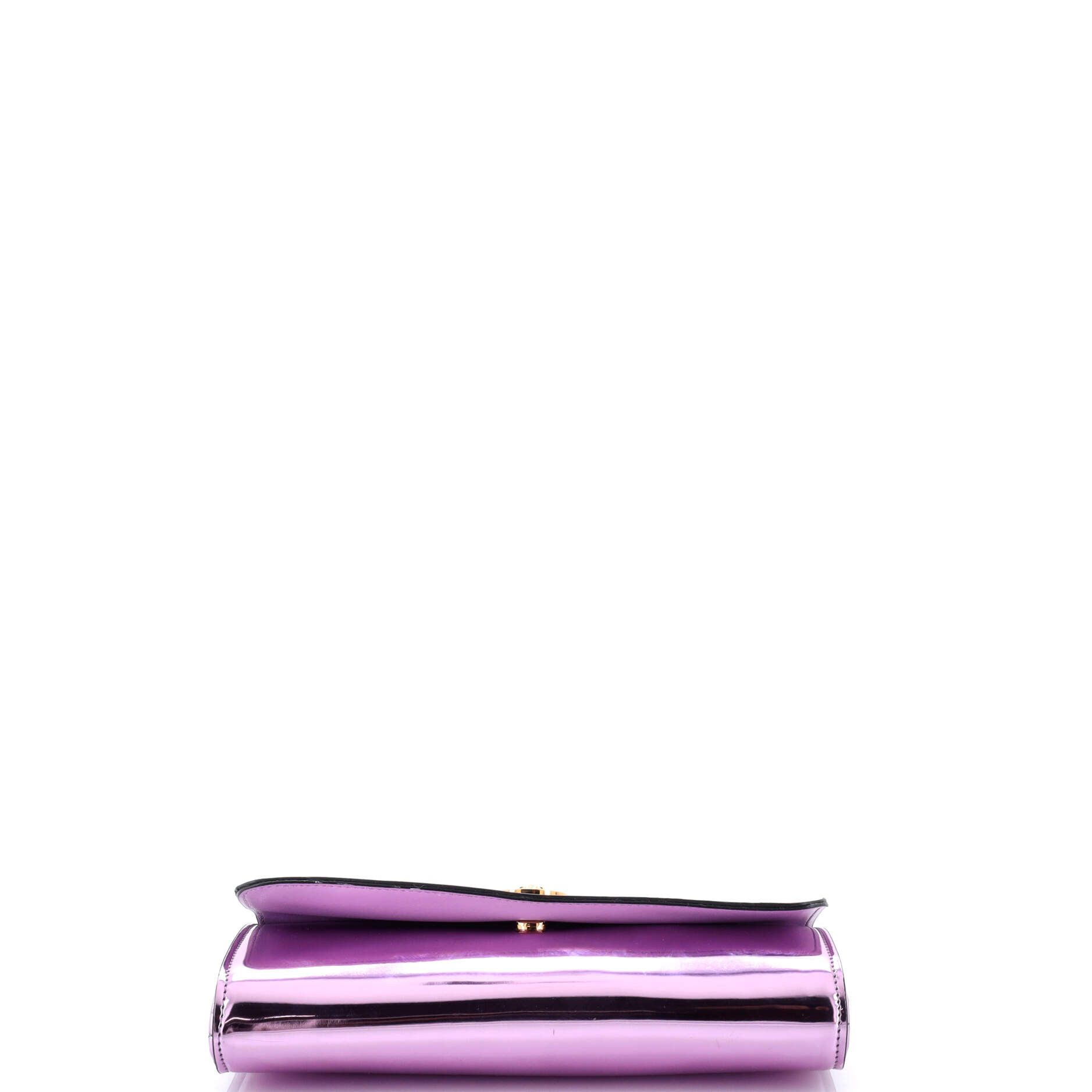 Versace La medusa clutch on chain patent Size ONE SIZE - 3 Thumbnail