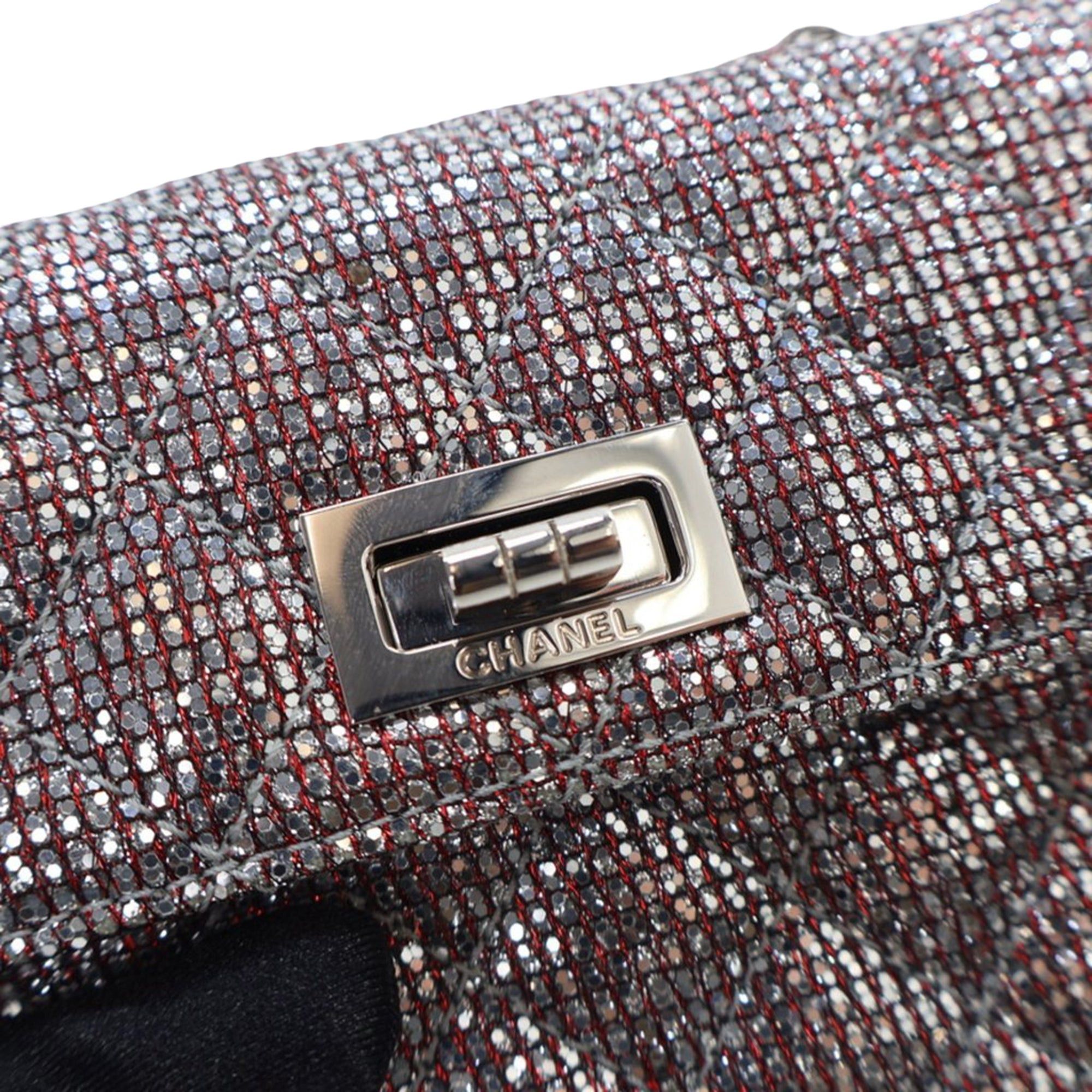 Chanel Mini Glitter Canvas Reissue 2.55 Flap Size ONE SIZE - 8 Thumbnail