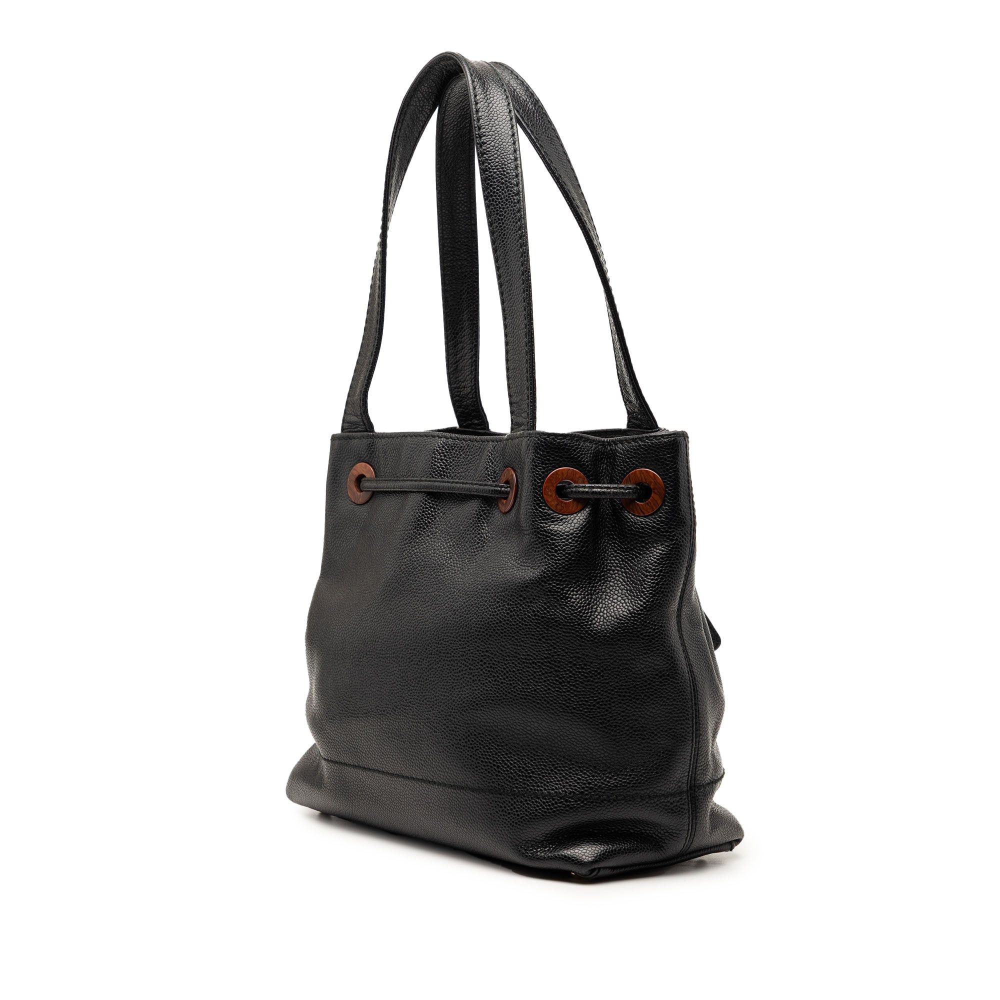 Chanel CC Caviar Drawstring Tote Size ONE SIZE - 2 Thumbnail