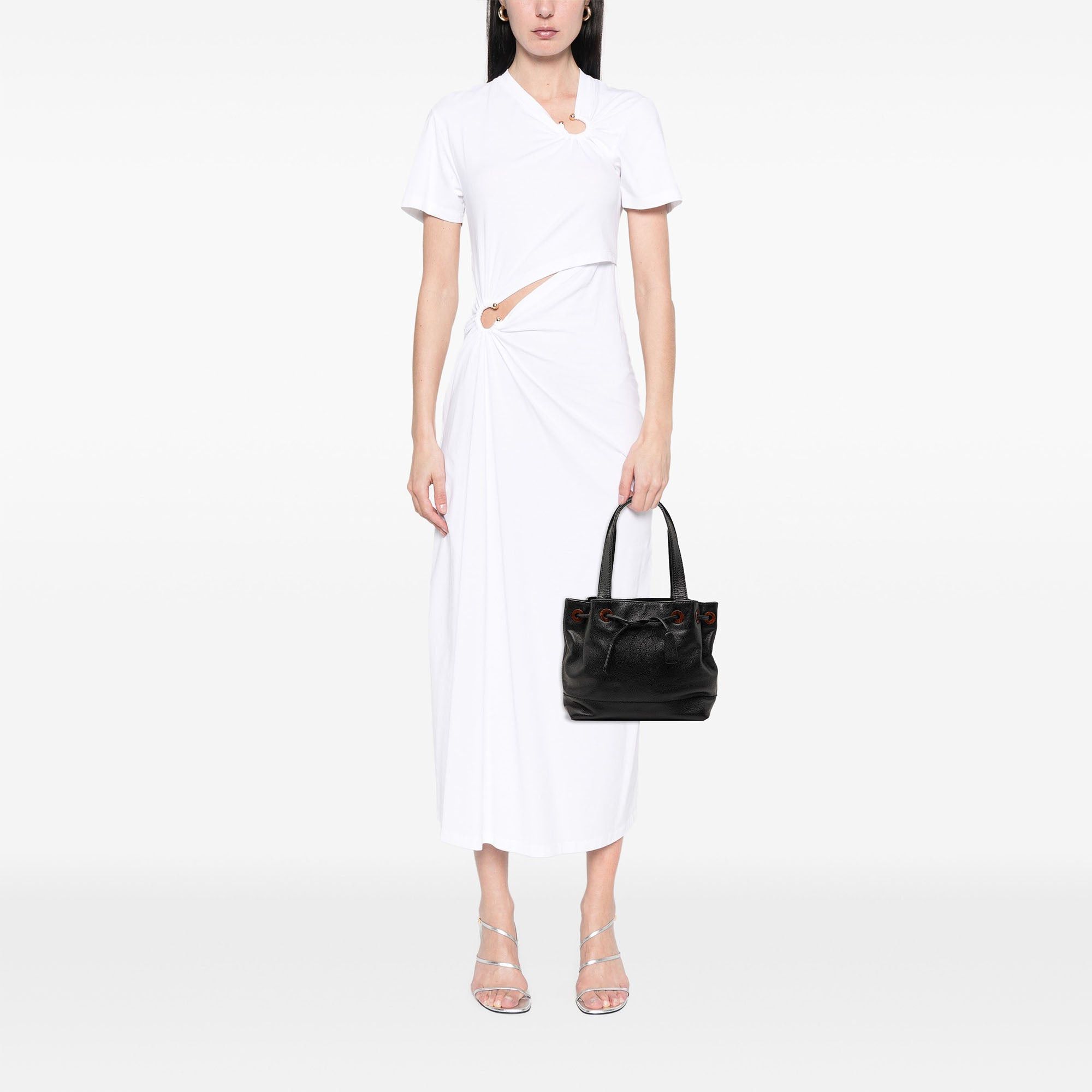 Chanel CC Caviar Drawstring Tote Size ONE SIZE - 7 Thumbnail