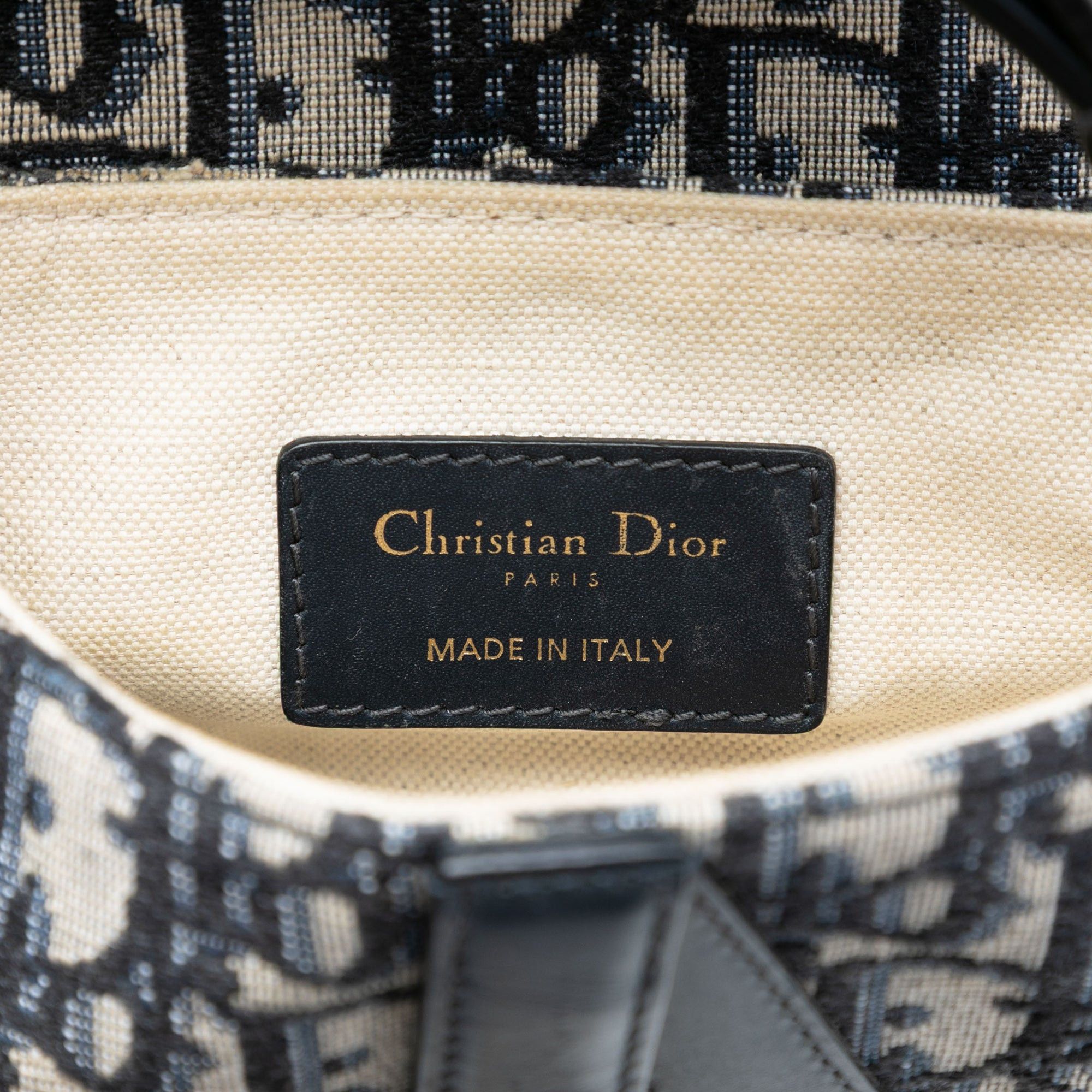 Dior Mini Oblique Canvas Saddle Bag Size ONE SIZE - 6 Thumbnail