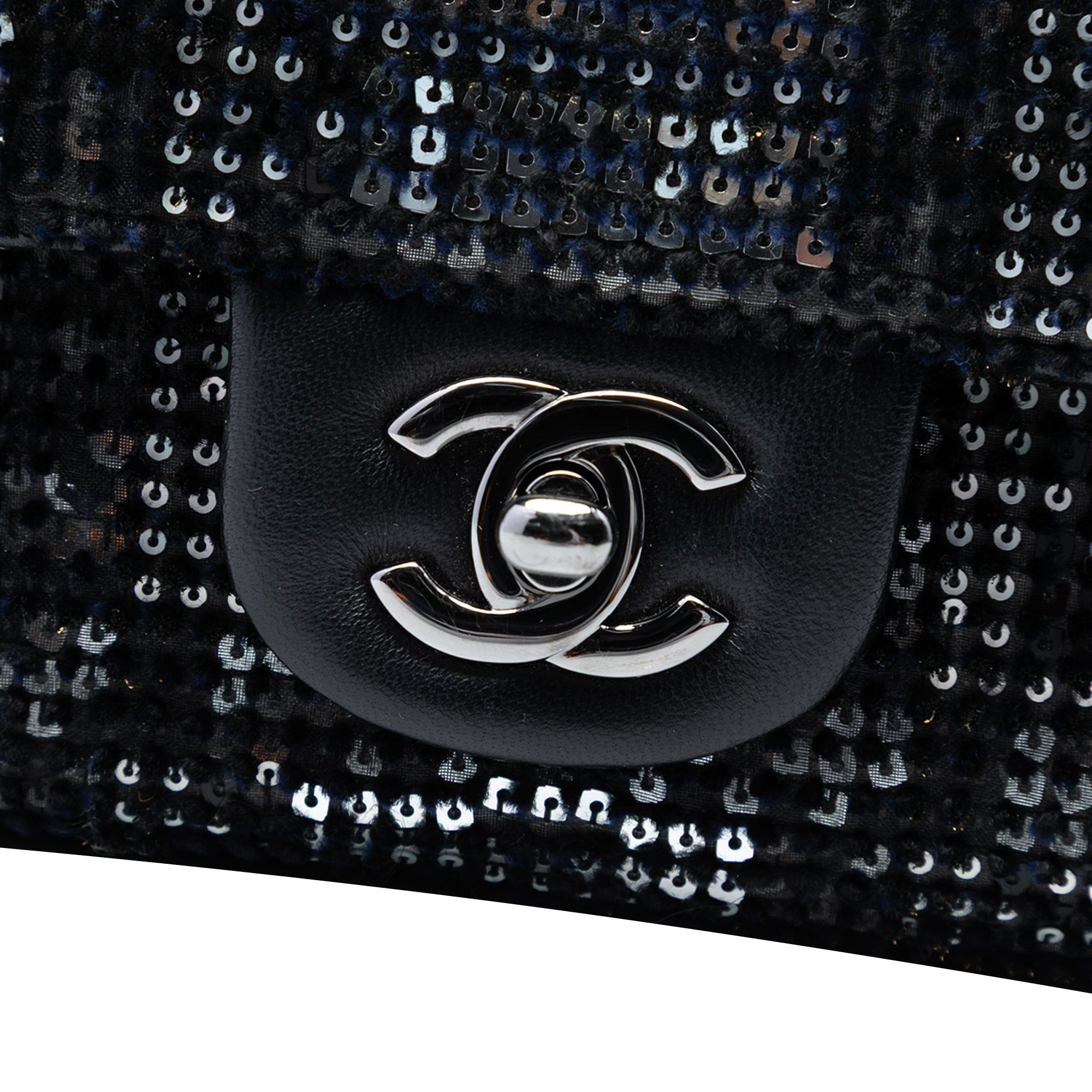 Chanel Small Sequined Mesh Single Flap Size ONE SIZE - 5 Thumbnail