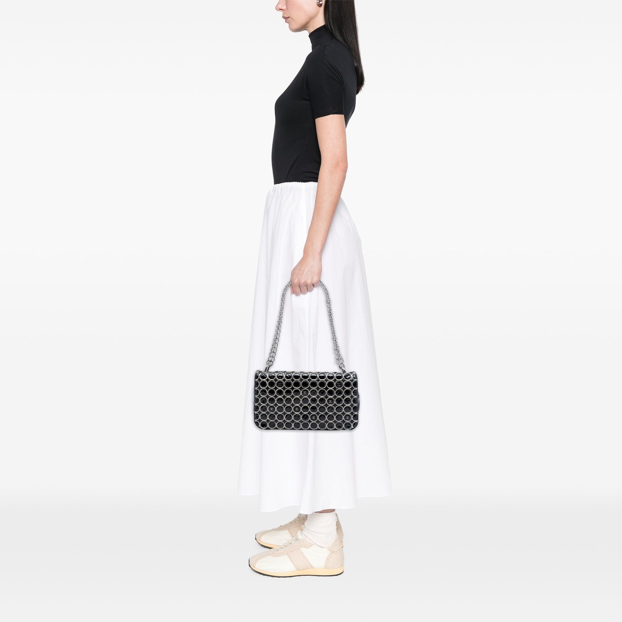 Chanel CC Patent Chain Full Flap Size ONE SIZE - 7 Thumbnail