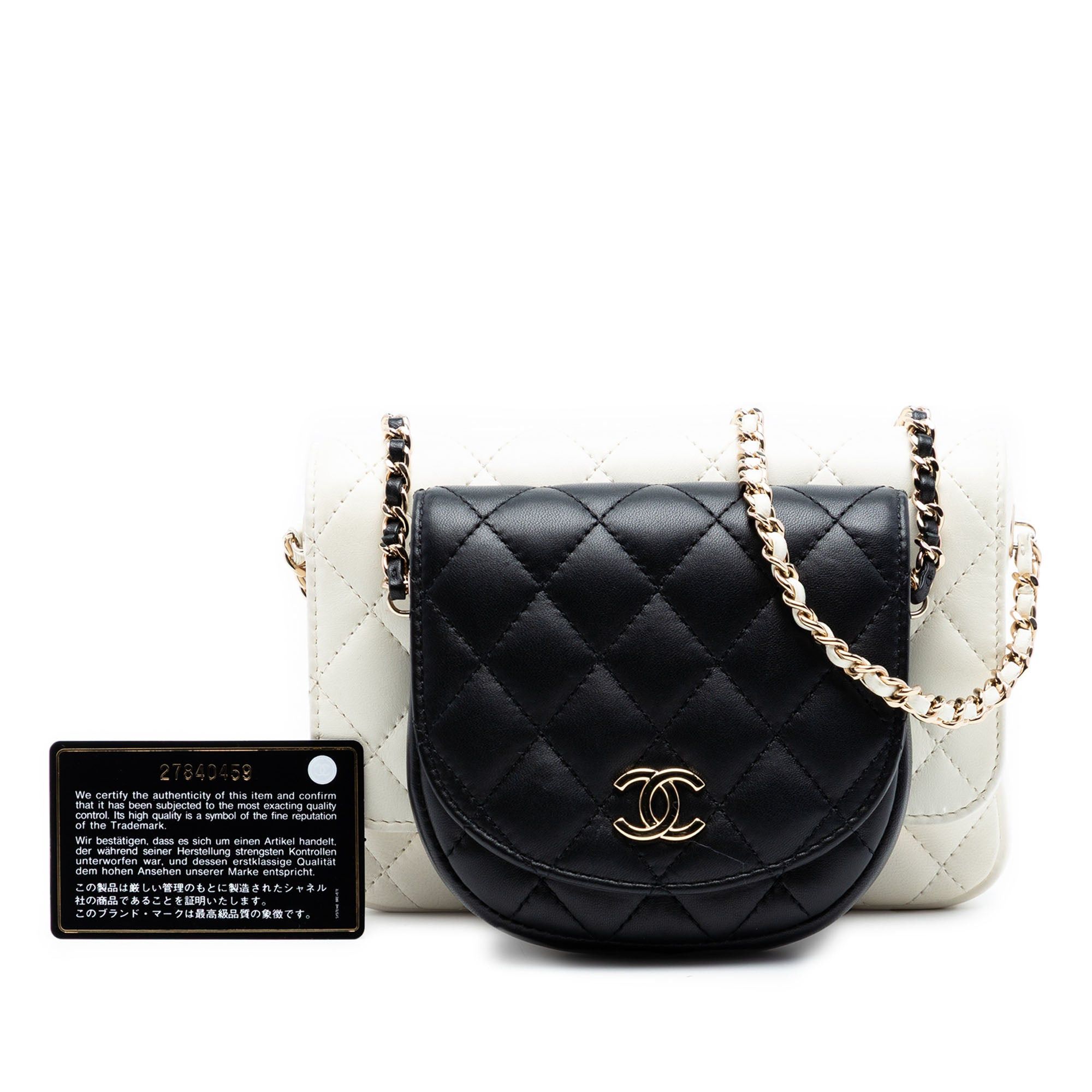Chanel CC Quilted Lambskin Side Packs Flap Size ONE SIZE - 8 Thumbnail
