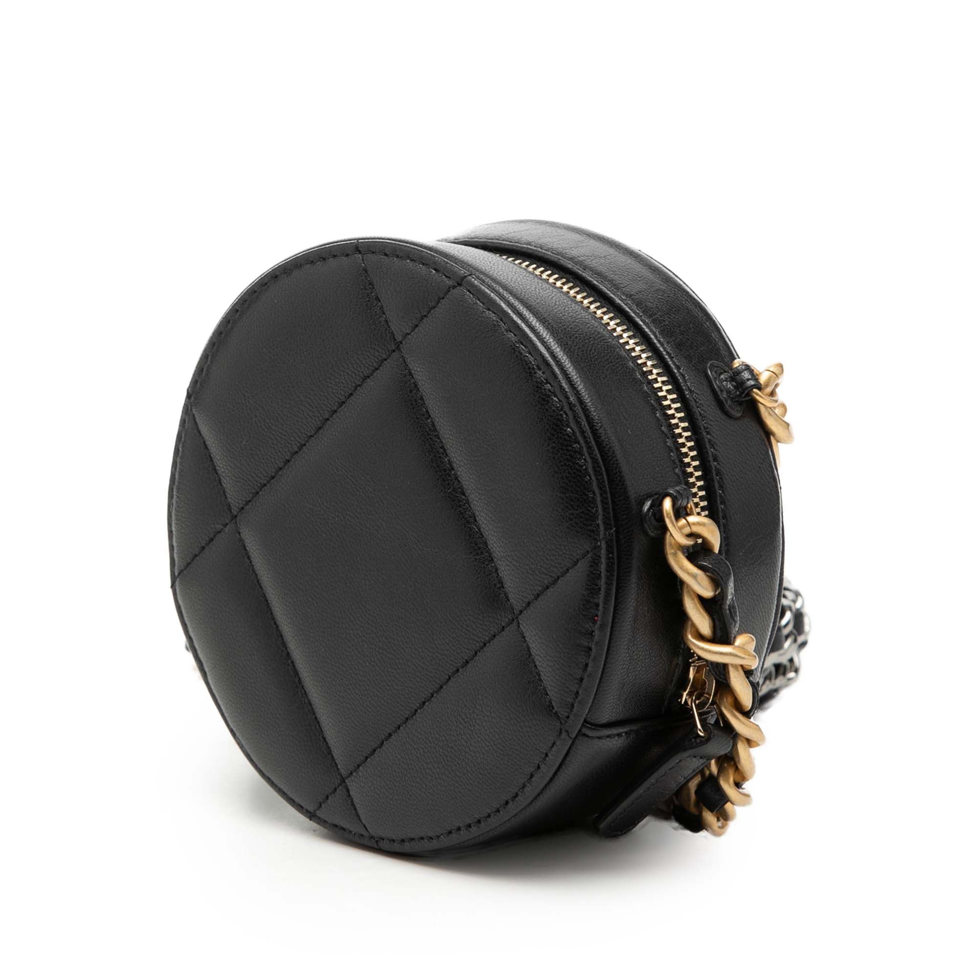 Chanel Lambskin 19 Round Clutch with Chain Size ONE SIZE - 2 Thumbnail