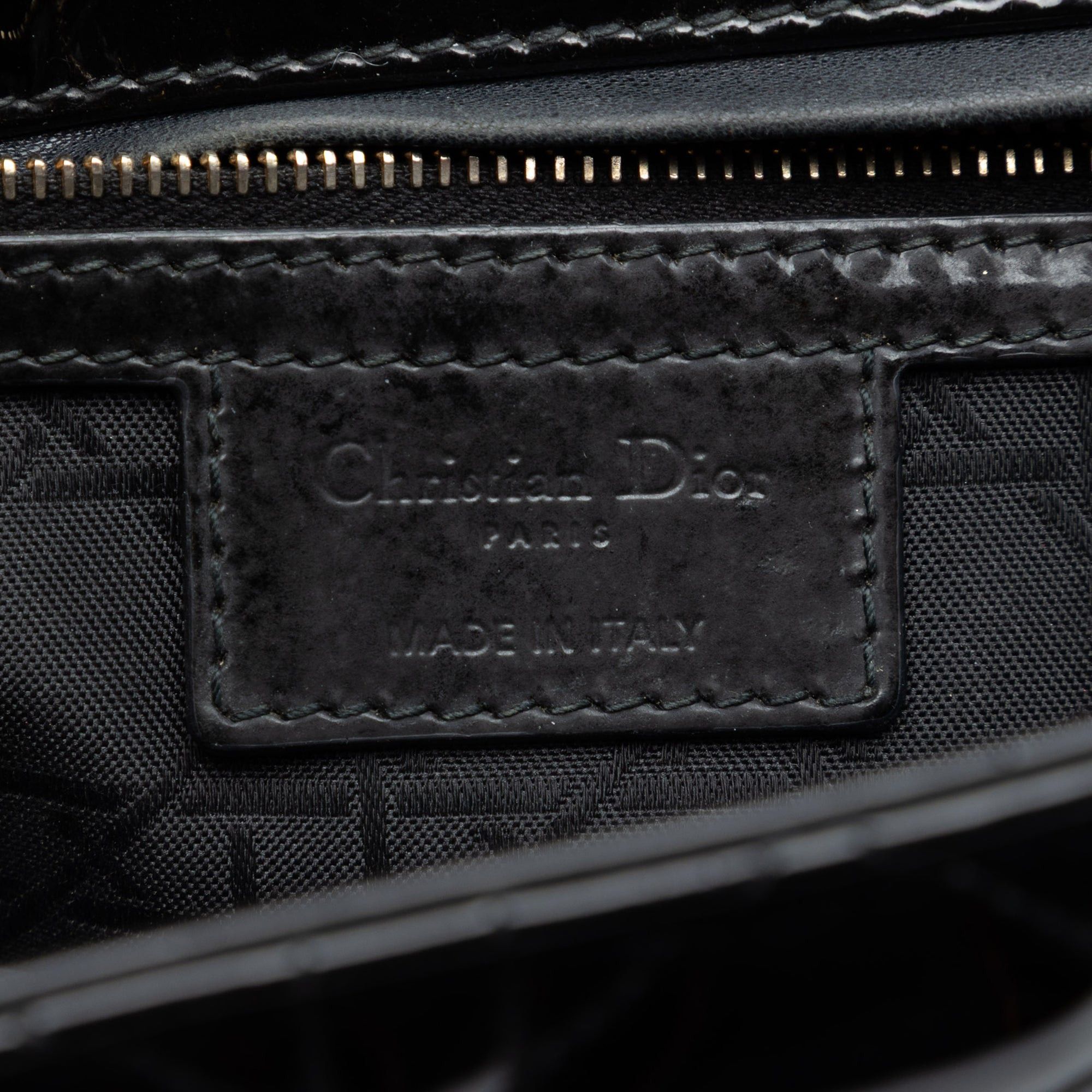 Dior Large Patent Cannage Lady Dior Size ONE SIZE - 5 Thumbnail