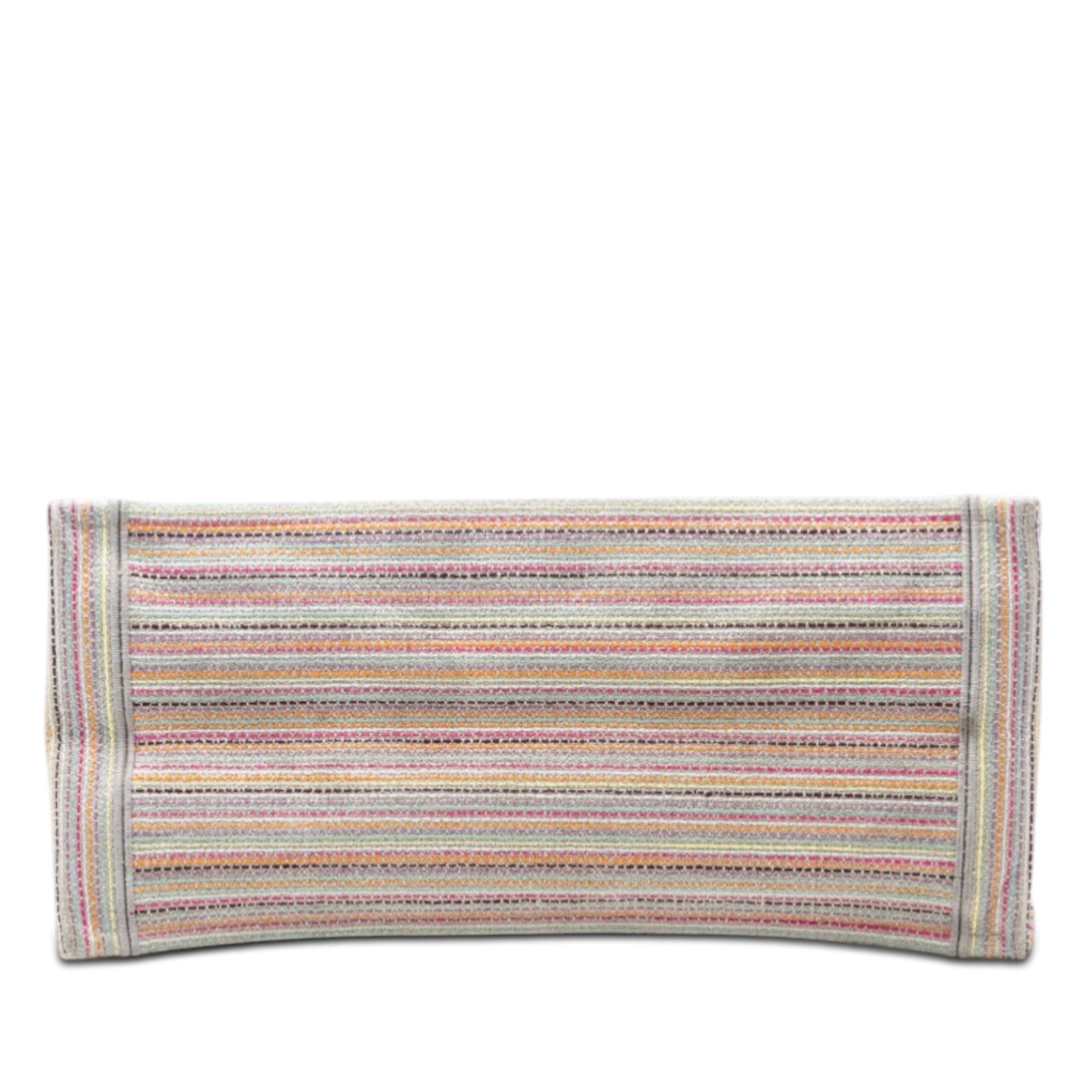 Dior Medium Embroidered Canvas Stripes Book Tote Size ONE SIZE - 3 Thumbnail